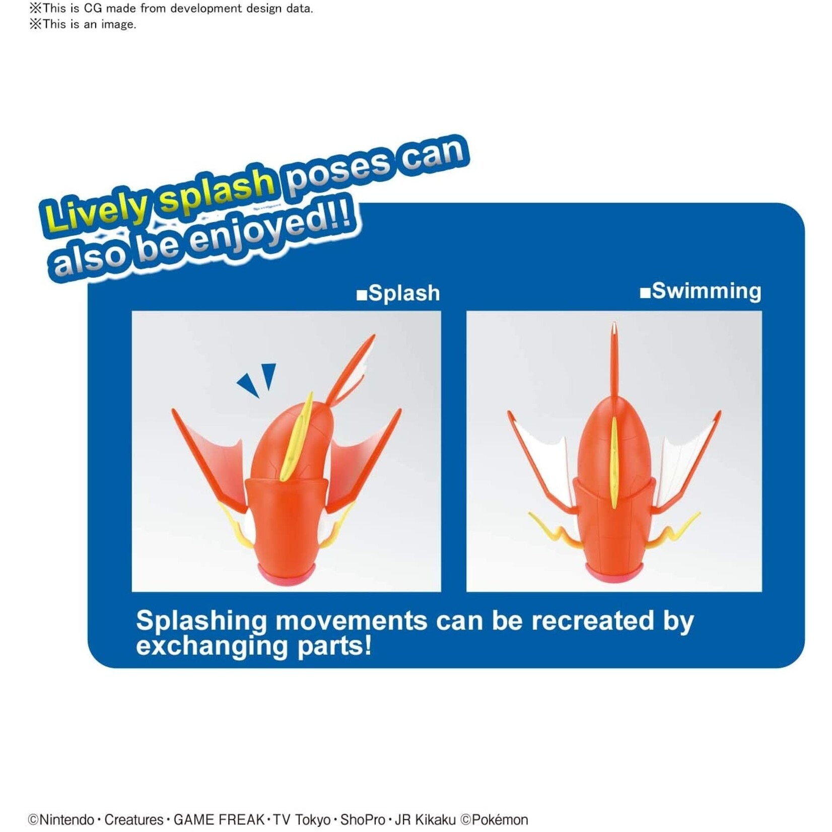 Bandai #01 "Pokemon" Magikarp Big Kit