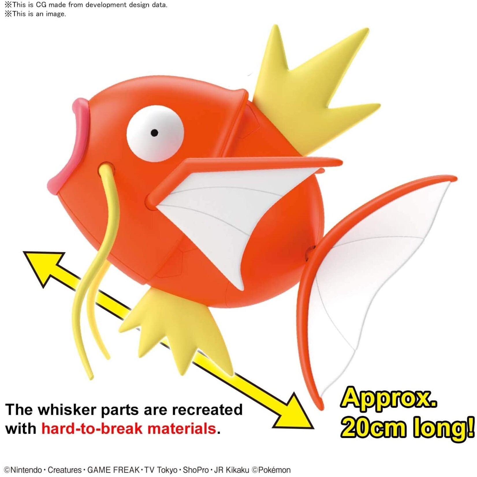 Bandai #01 "Pokemon" Magikarp Big Kit
