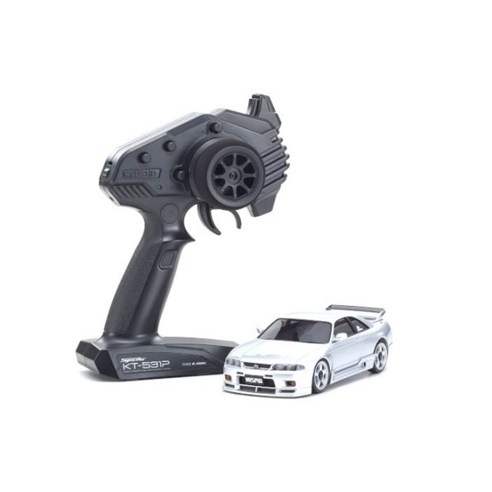 Kyosho 32616S - MINI-Z AWD Skyline GT-R Nismo Silver - Readyset