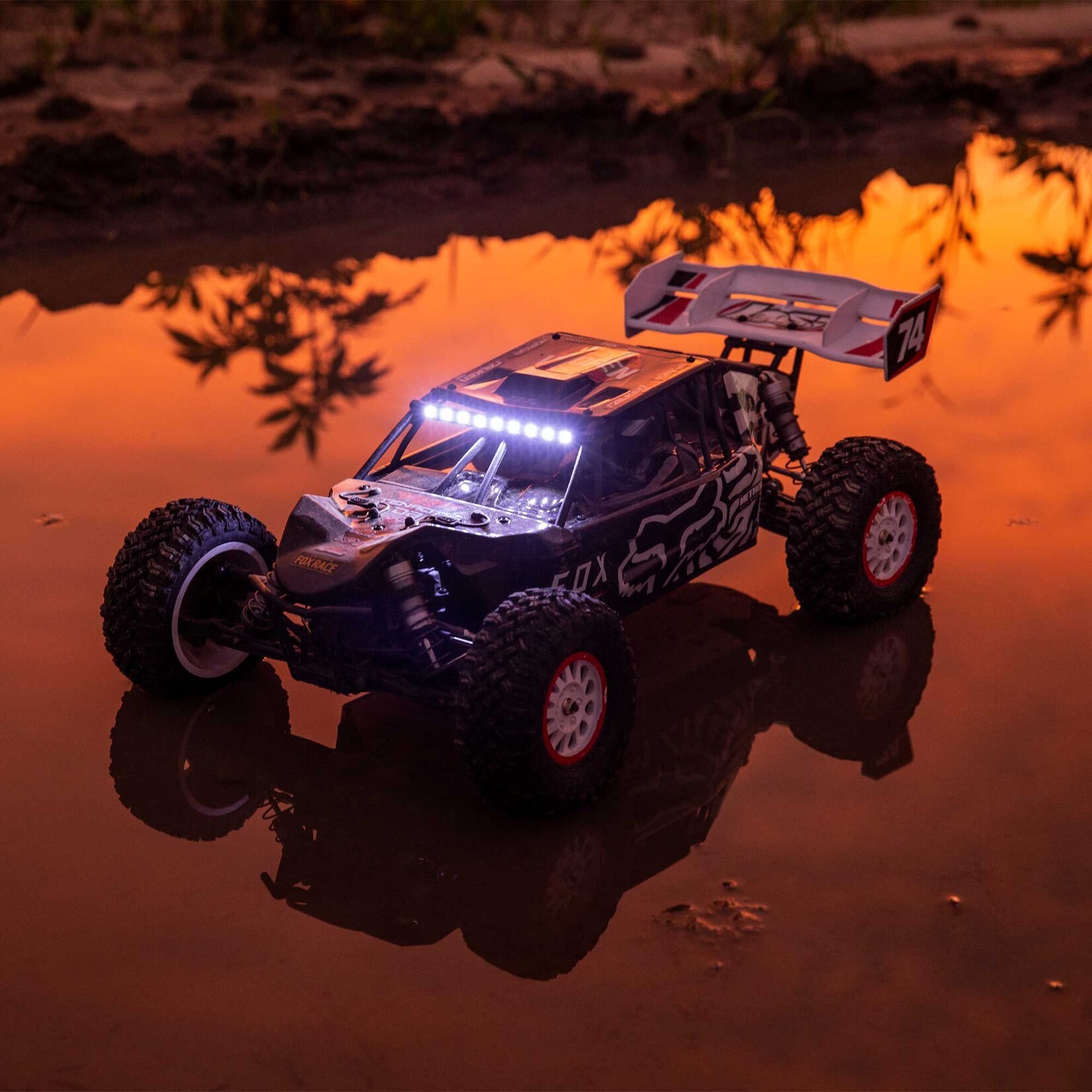 Losi 1/10 Tenacity DB Pro 4WD Desert Buggy Brushless RTR with Smart - Fox Racing