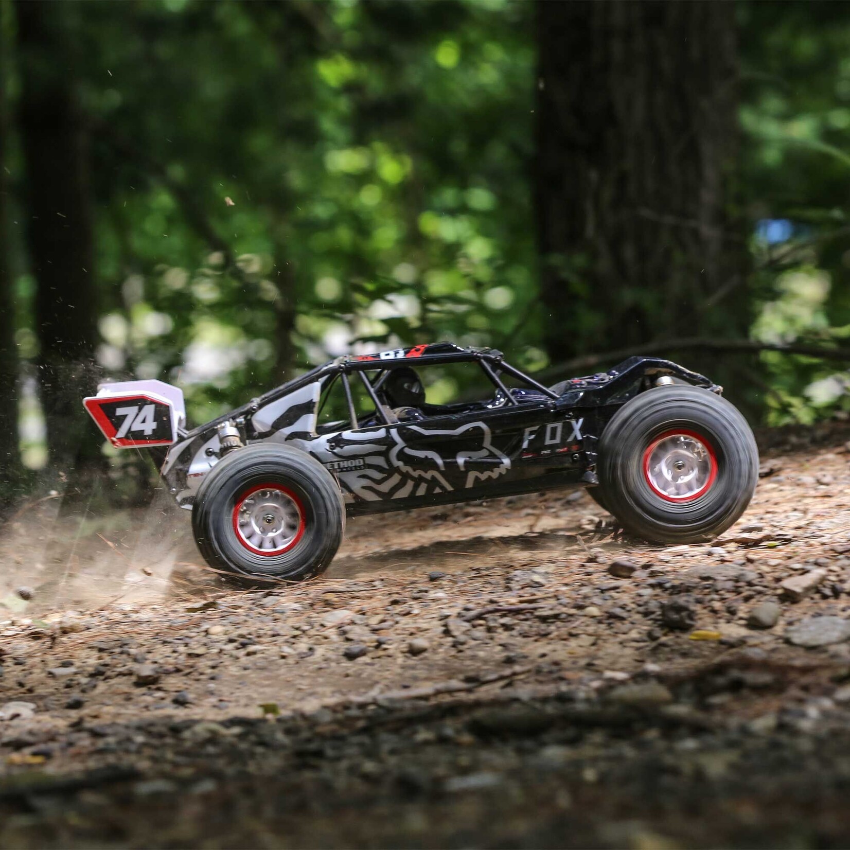 Losi 1/10 Tenacity DB Pro 4WD Desert Buggy Brushless RTR with Smart - Fox Racing