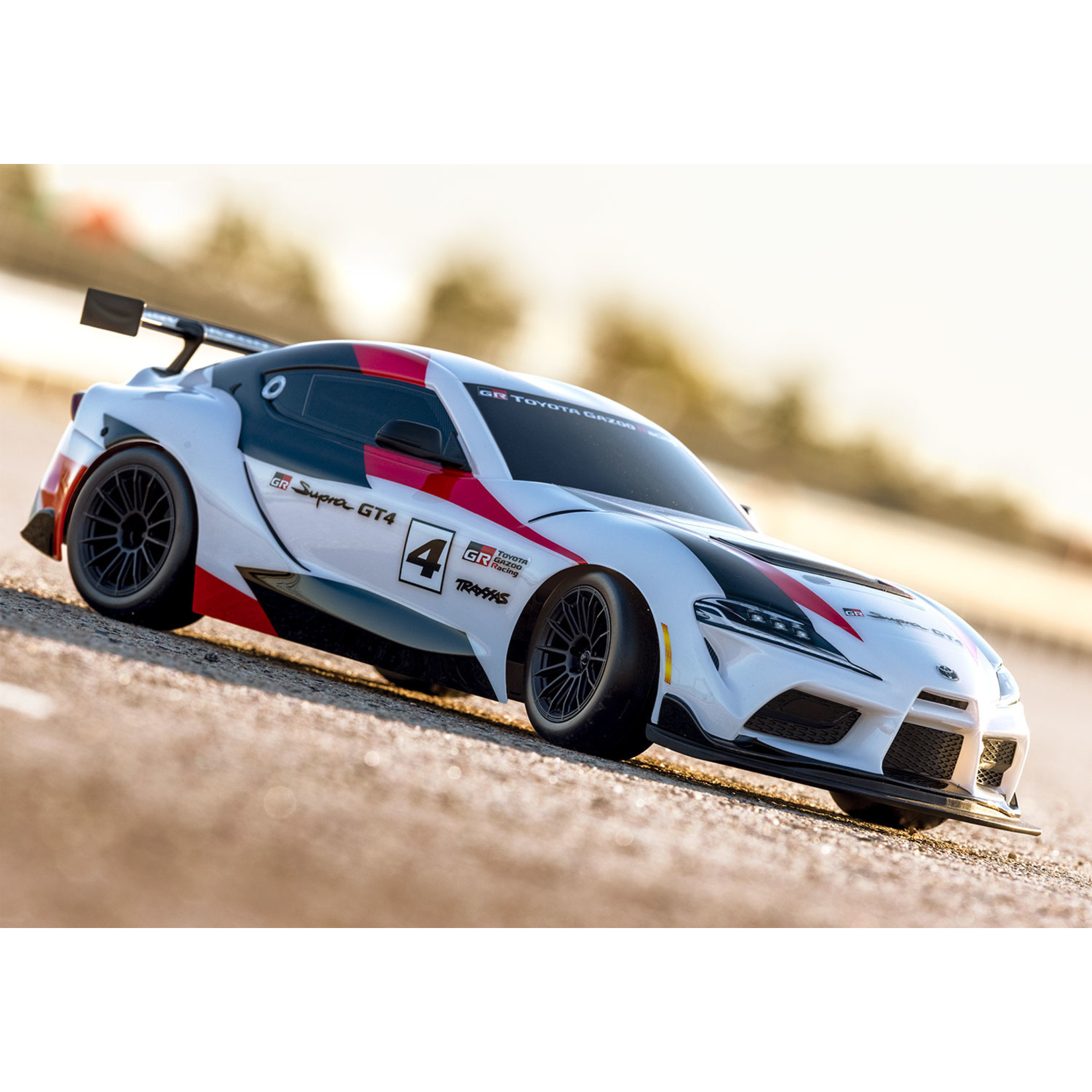 Traxxas 1/10 4-TEC 3.0 Toyota GR Supra GT4 RTR - White