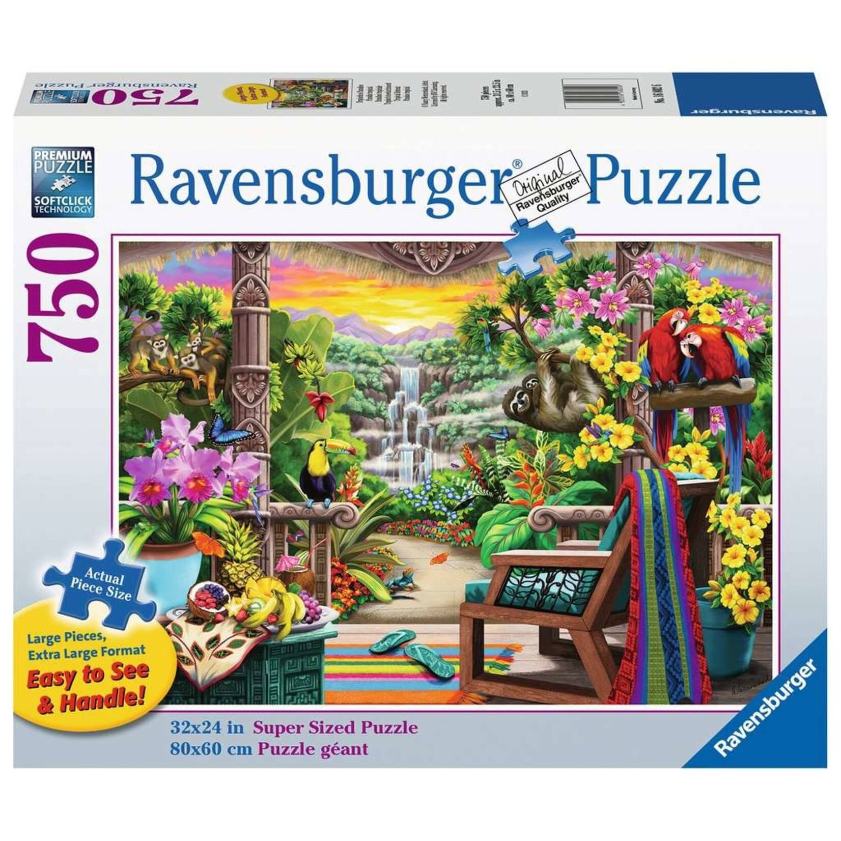 Ravensburger Tropical Retreat - 750 Piece Puzzle