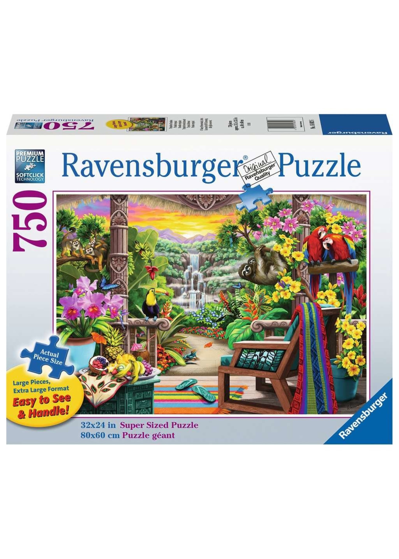 Ravensburger Tropical Retreat - 750 Piece Puzzle