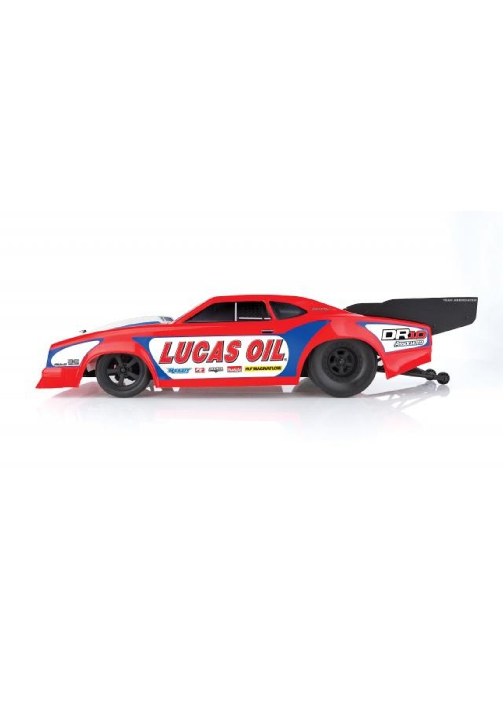 Associated 1/10 DR10 Pro Reakt Lucas Oil RTR 2WD Drag Race Car
