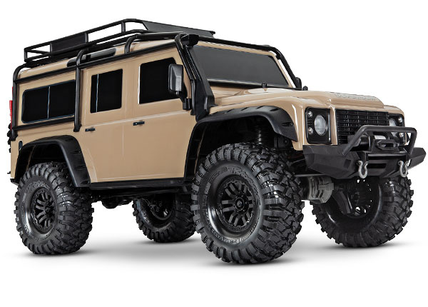 TRAXXAS TRX4 ランドローバーディフェンダー Amazon.com: Traxxas 820564BLUE Trx-4 Scale And Trail Crawler