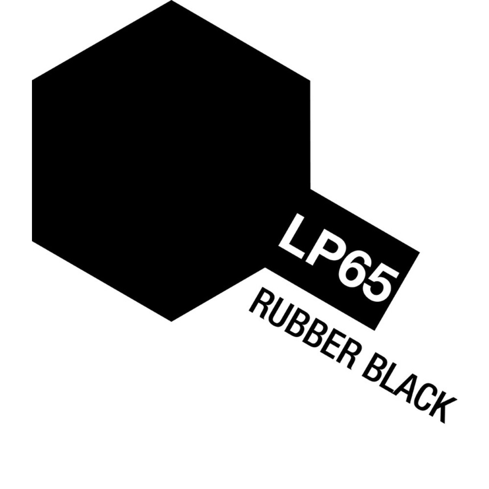 Tamiya 82165 - LP-65 Rubber Black Lacquer Paint 10ml