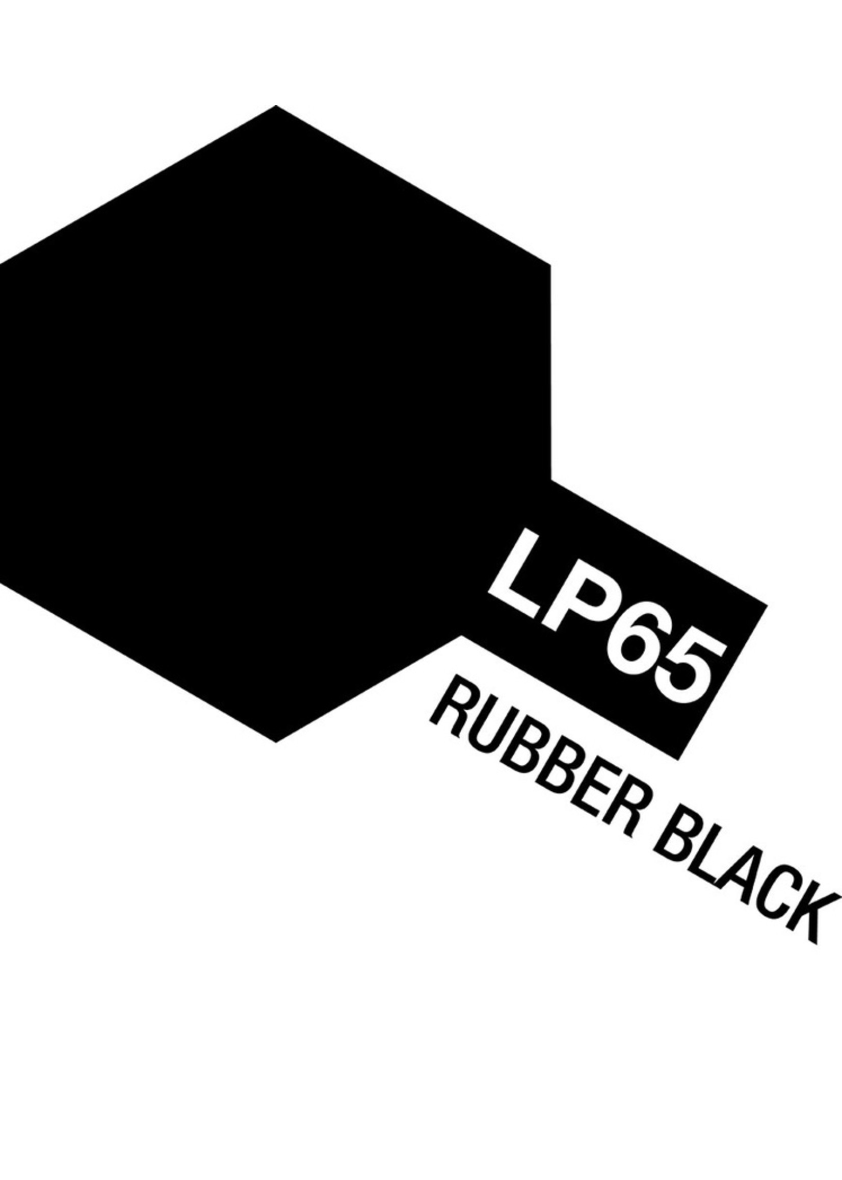 Tamiya 82165 - LP-65 Rubber Black Lacquer Paint 10ml