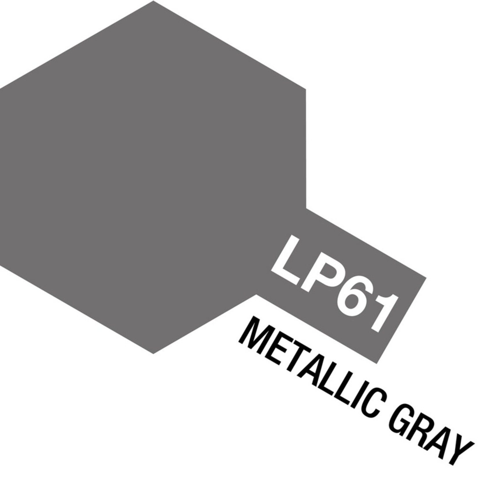 Tamiya 82161 - LP-61 Metallic Gray Lacquer Paint 10ml