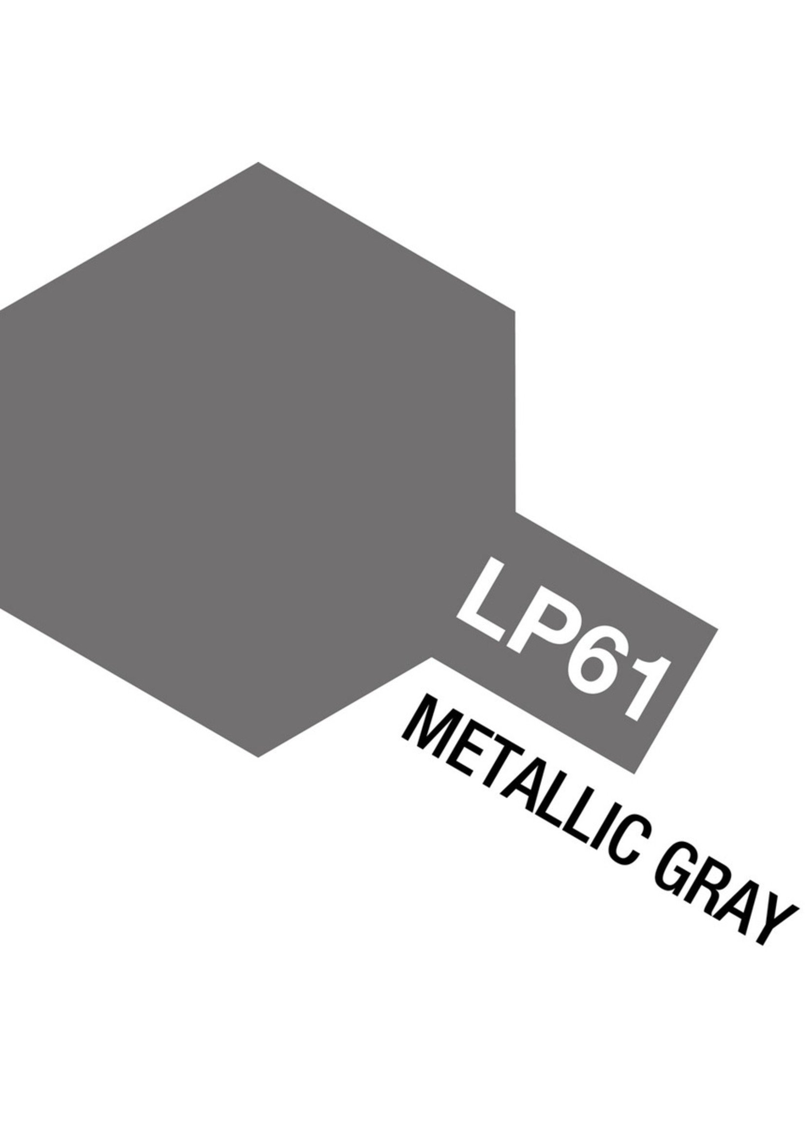 Tamiya 82161 - LP-61 Metallic Gray Lacquer Paint 10ml