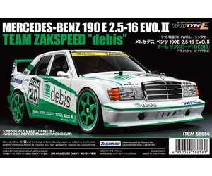 Tamiya 58656-A - 1/10 Mercedes-Benz 190E 