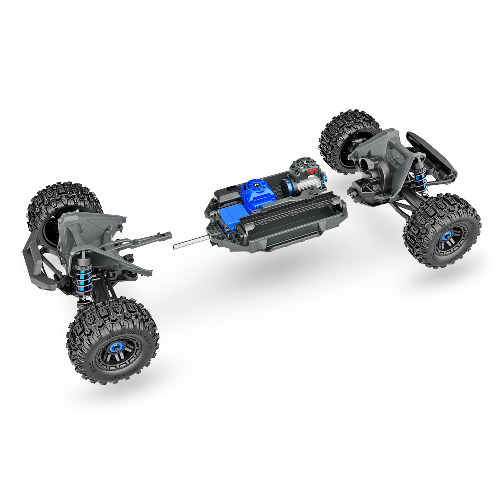 Traxxas 1/10 Maxx RTR Monster Truck with WideMaxx - Blue