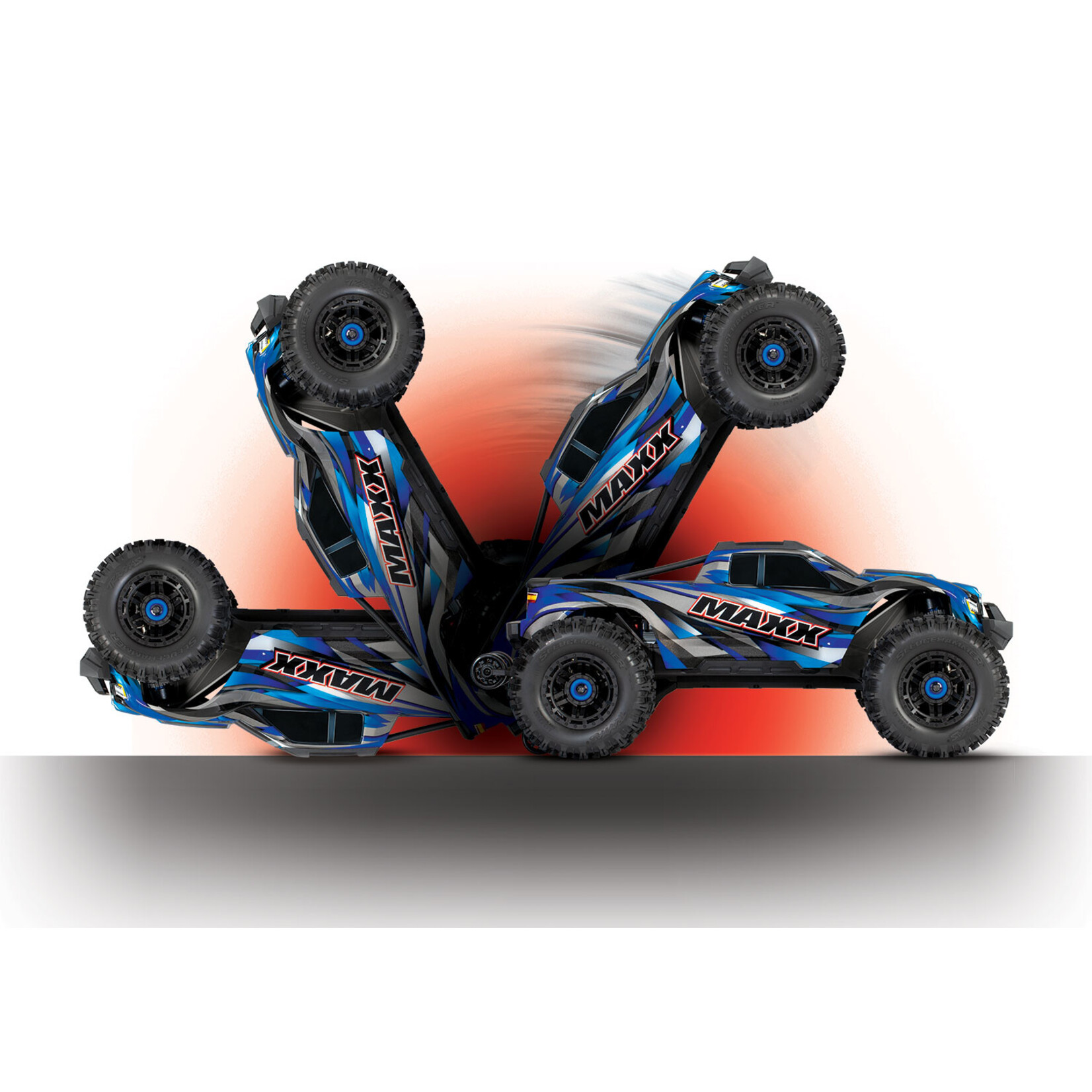 Traxxas 1/10 Maxx RTR Monster Truck with WideMaxx - Blue