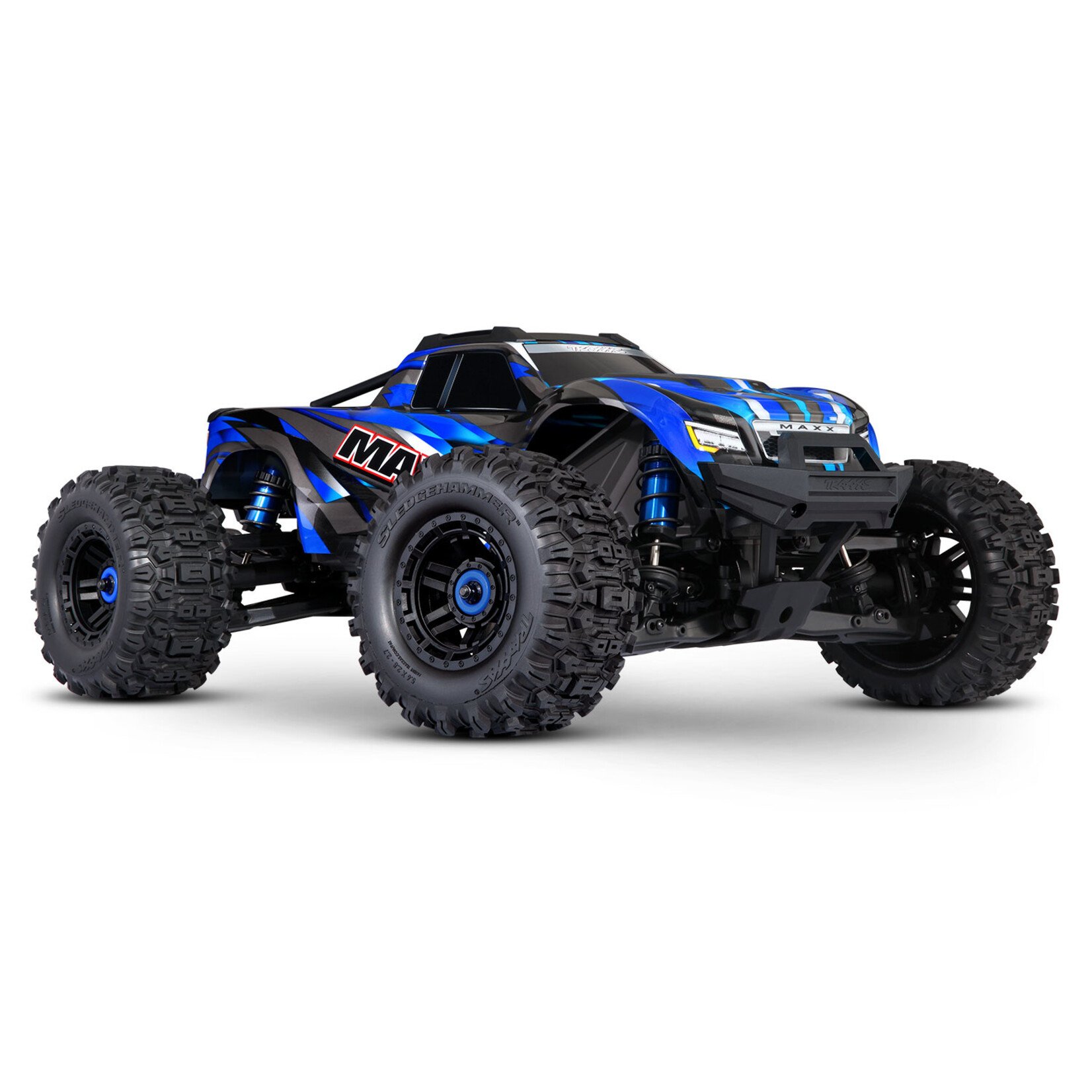 Traxxas 1/10 Maxx RTR Monster Truck with WideMaxx - Blue