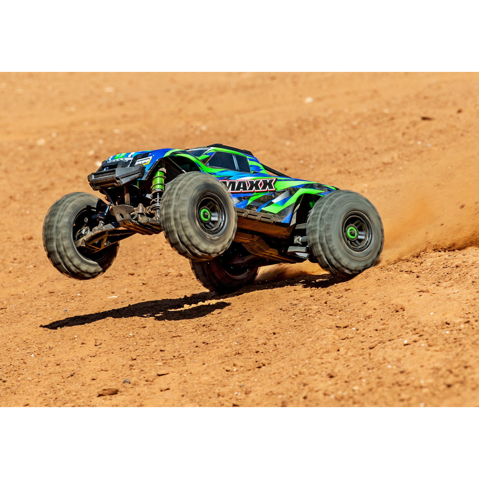 Traxxas 1/10 Maxx RTR Monster Truck with WideMaxx - Green