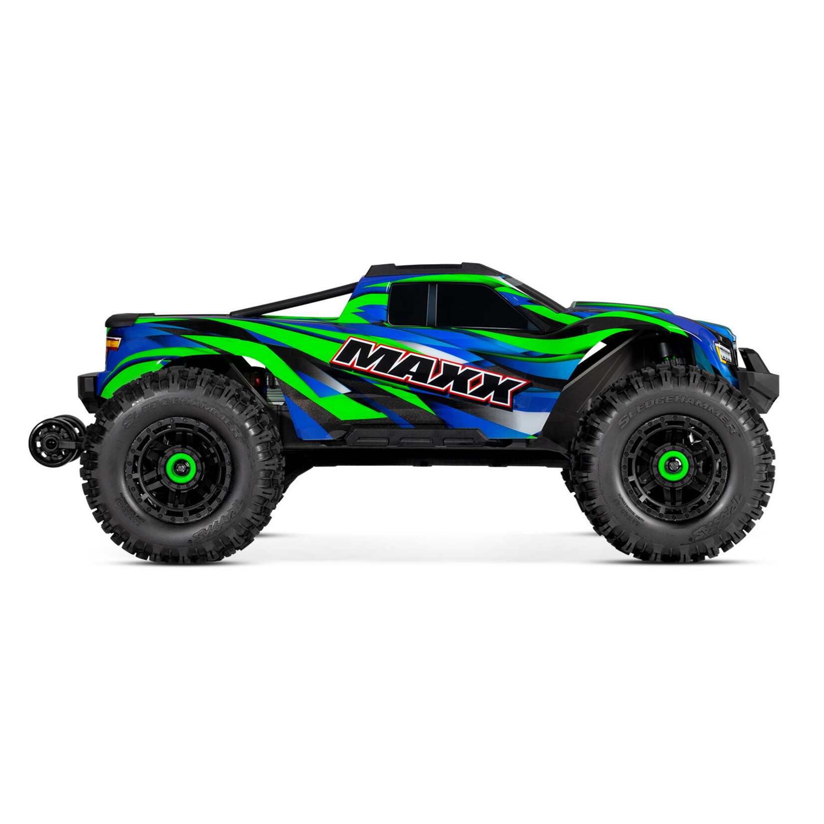Traxxas 1/10 Maxx RTR Monster Truck with WideMaxx - Green