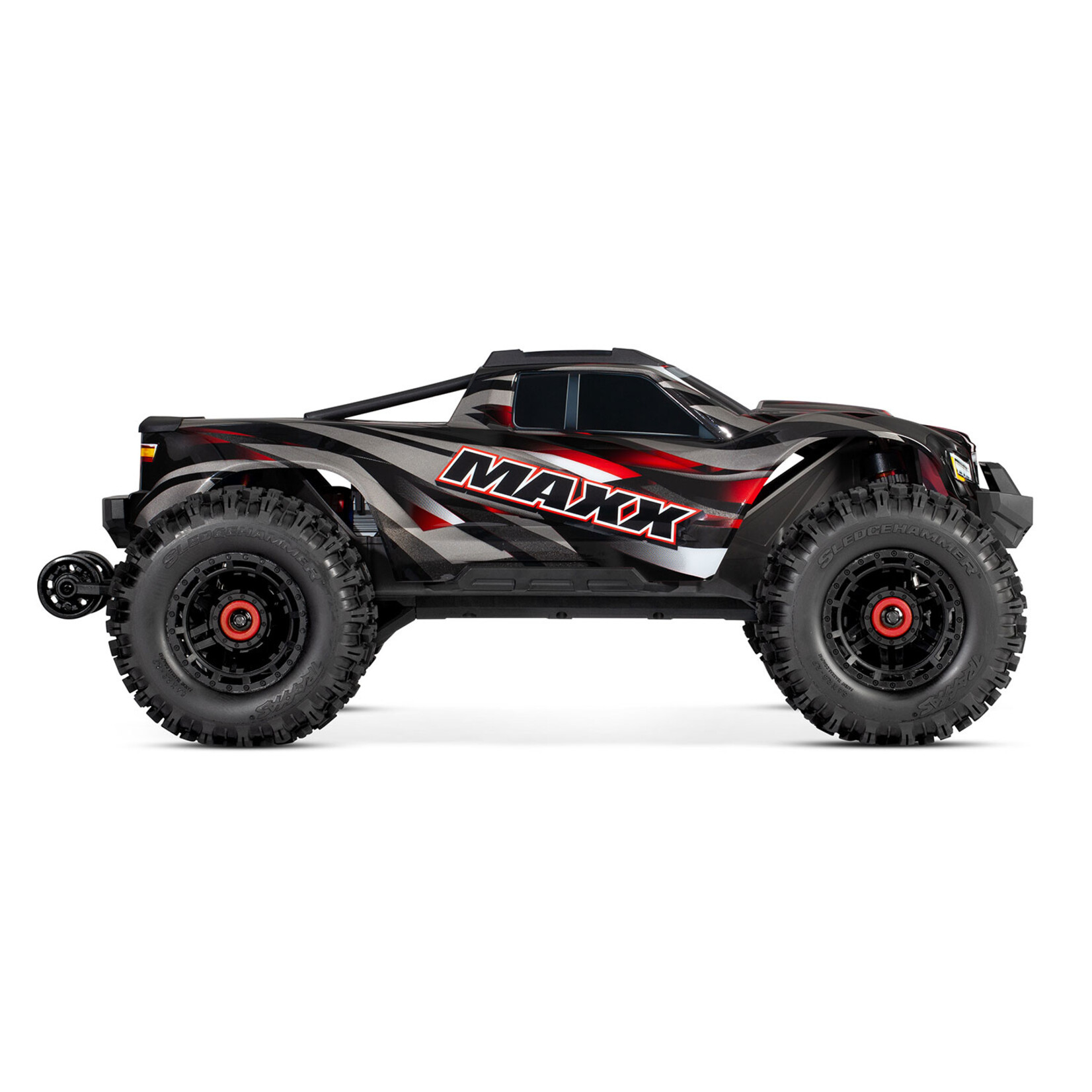 Traxxas 1/10 Maxx RTR Monster Truck with WideMaxx - Red