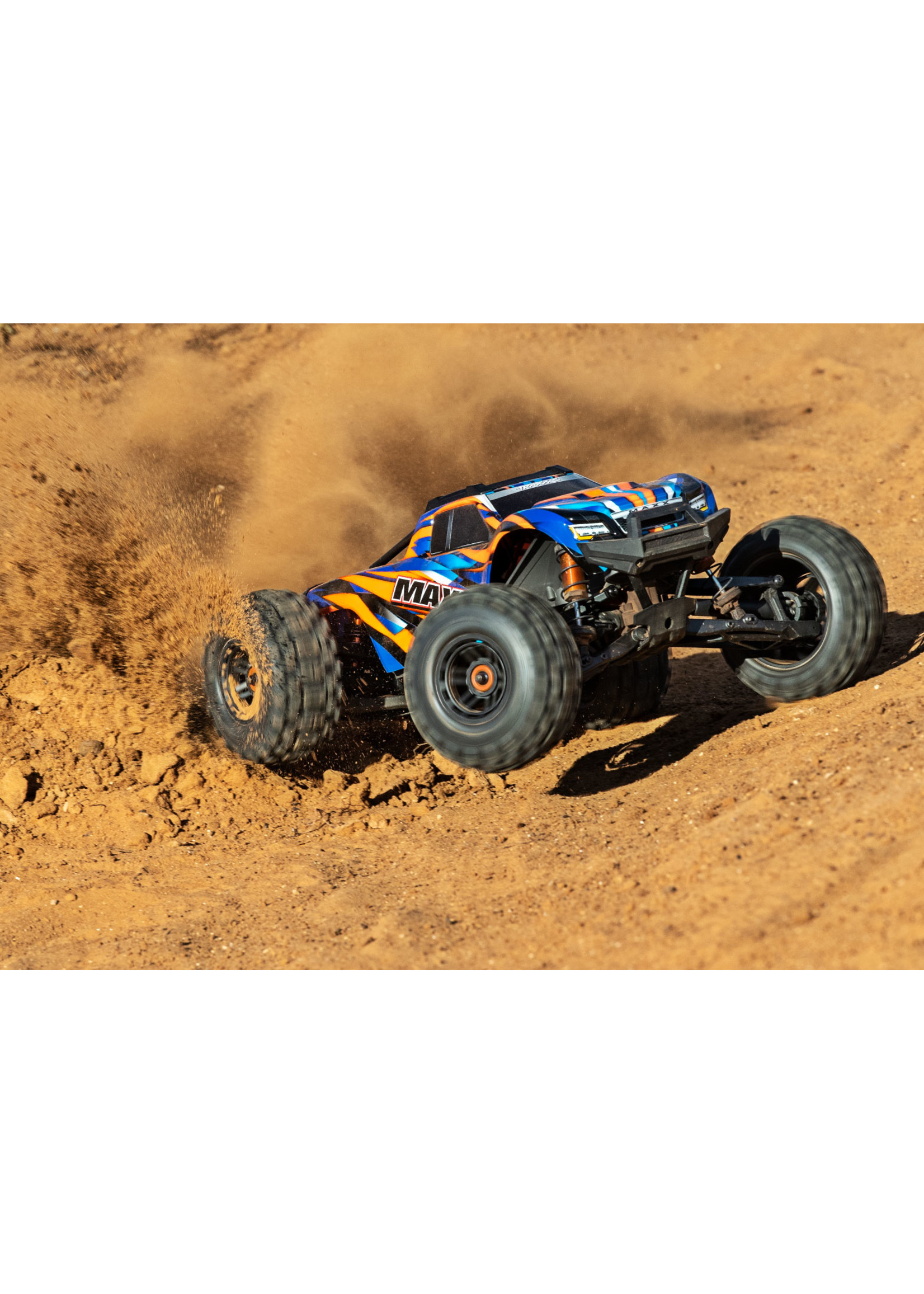 Traxxas 1/10 Maxx RTR Monster Truck with WideMaxx - Orange