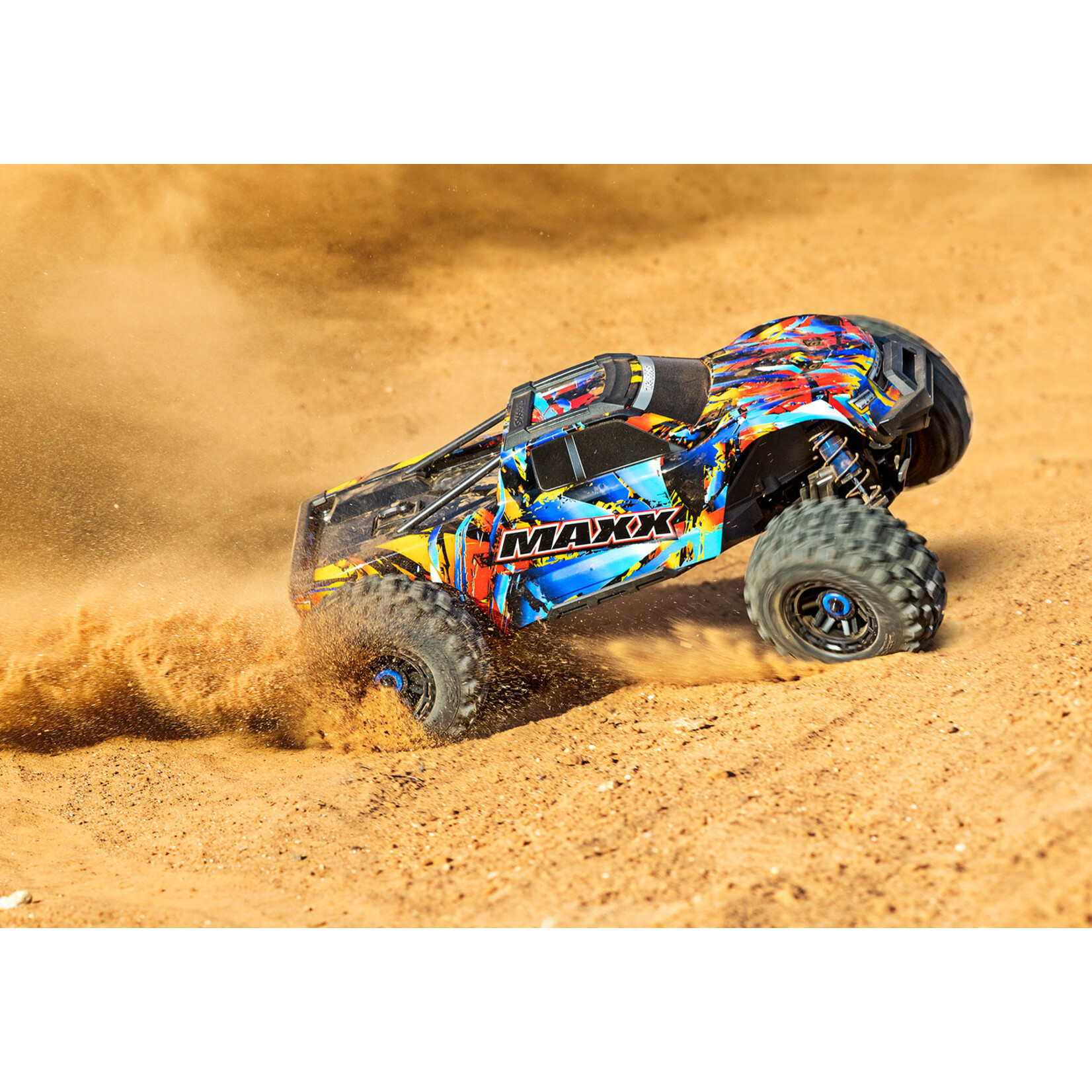 Traxxas 1/10 Maxx RTR Monster Truck with WideMaxx - Rock n' Roll