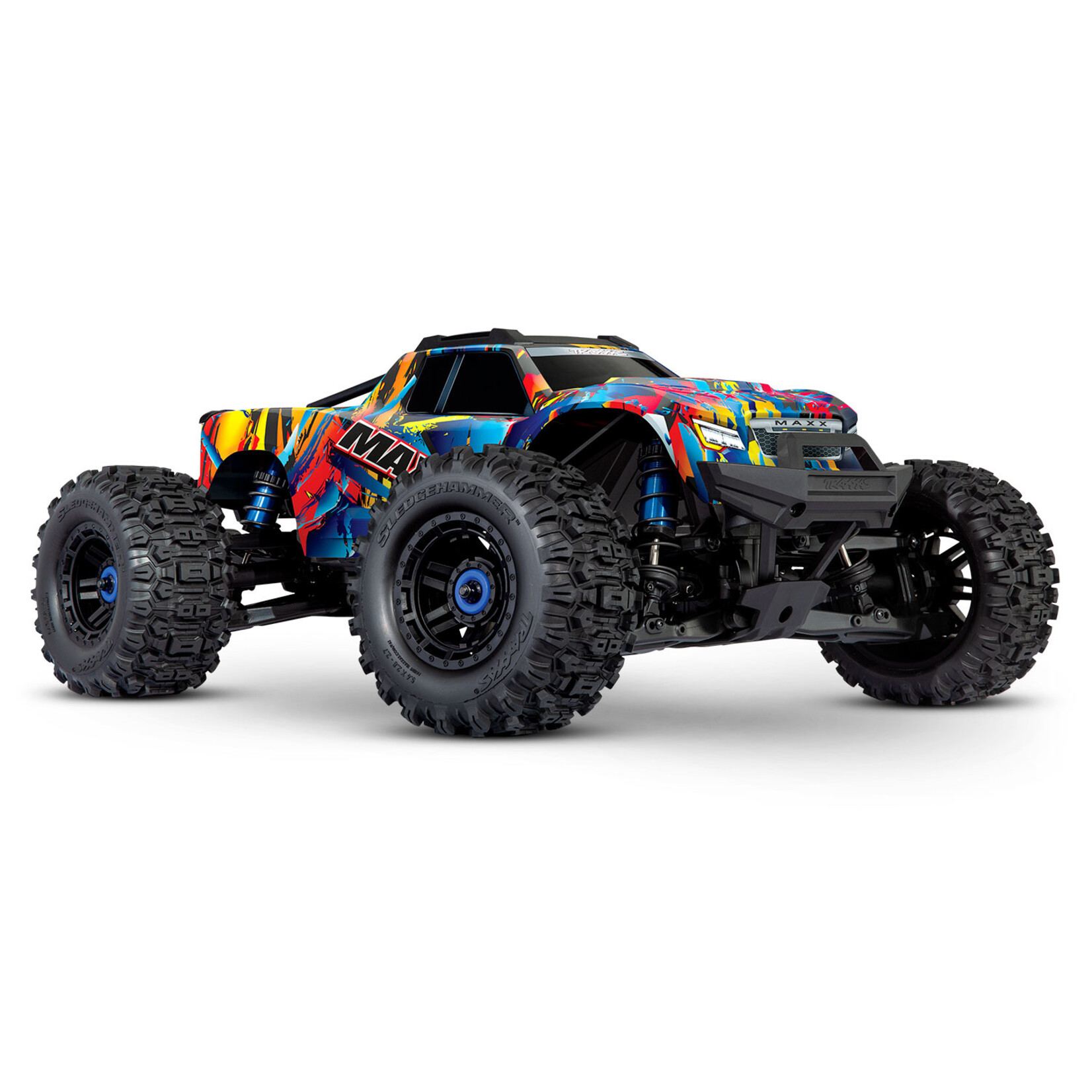 Traxxas 1/10 Maxx RTR Monster Truck with WideMaxx - Rock n' Roll