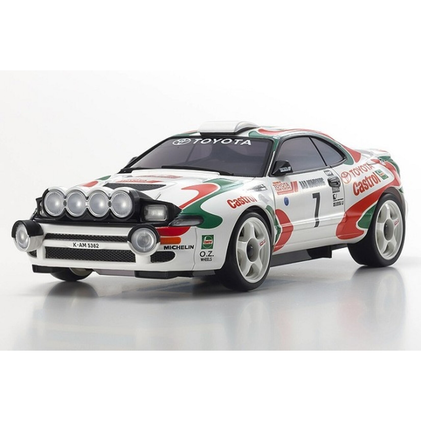 Kyosho 32615JK - MINI-Z AWD Toyota Celica Turbo WRC RTR, 1993 Juha Kankkunen MA-020 - Readyset