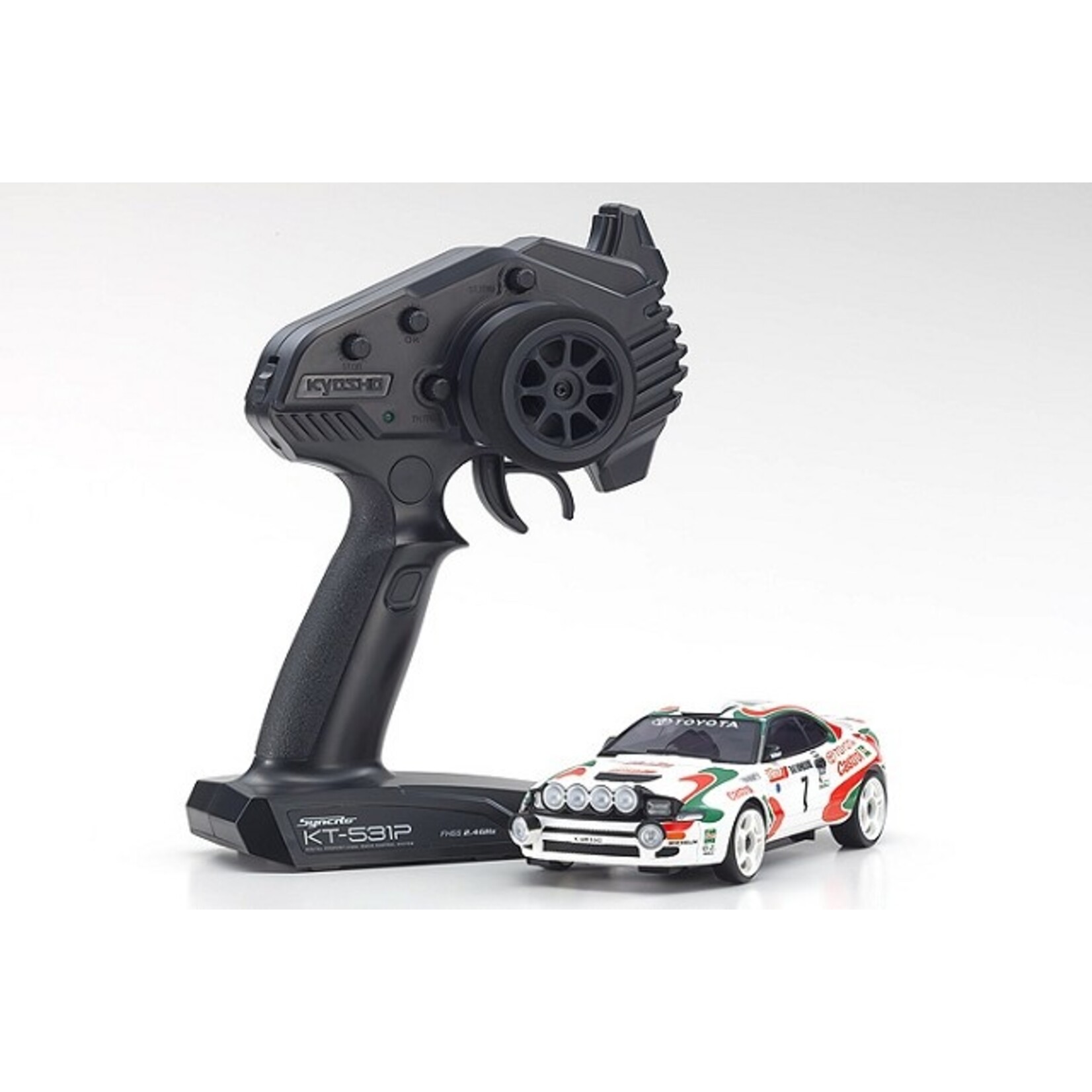 Kyosho 32615JK - MINI-Z AWD Toyota Celica Turbo WRC RTR, 1993 Juha Kankkunen MA-020 - Readyset