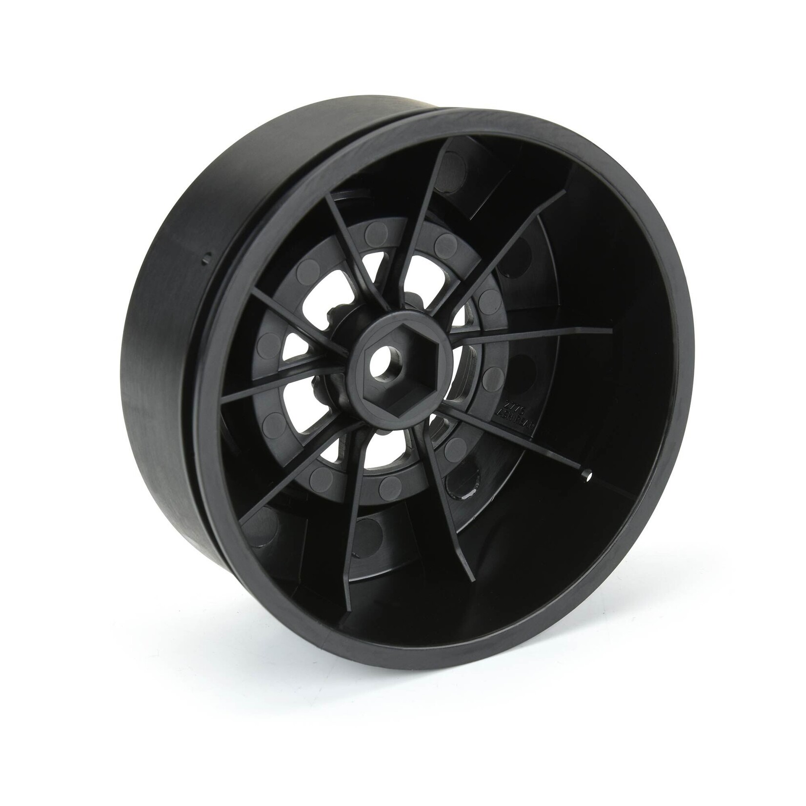 Pro-Line PRO277603 - 1/10 Pomona Drag Spec Rear 2.2"/3.0" 12mm Drag Wheels (2) Black