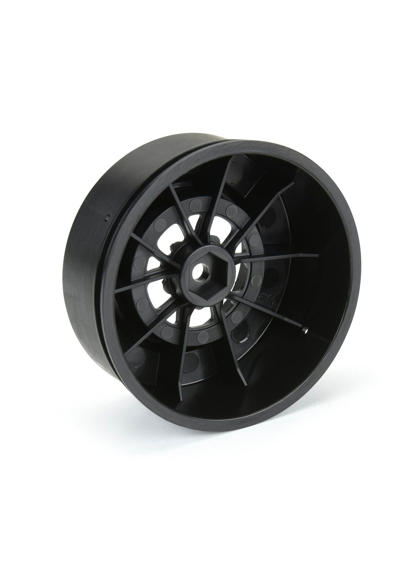 Pro-Line PRO277603 - 1/10 Pomona Drag Spec Rear 2.2"/3.0" 12mm Drag Wheels (2) Black