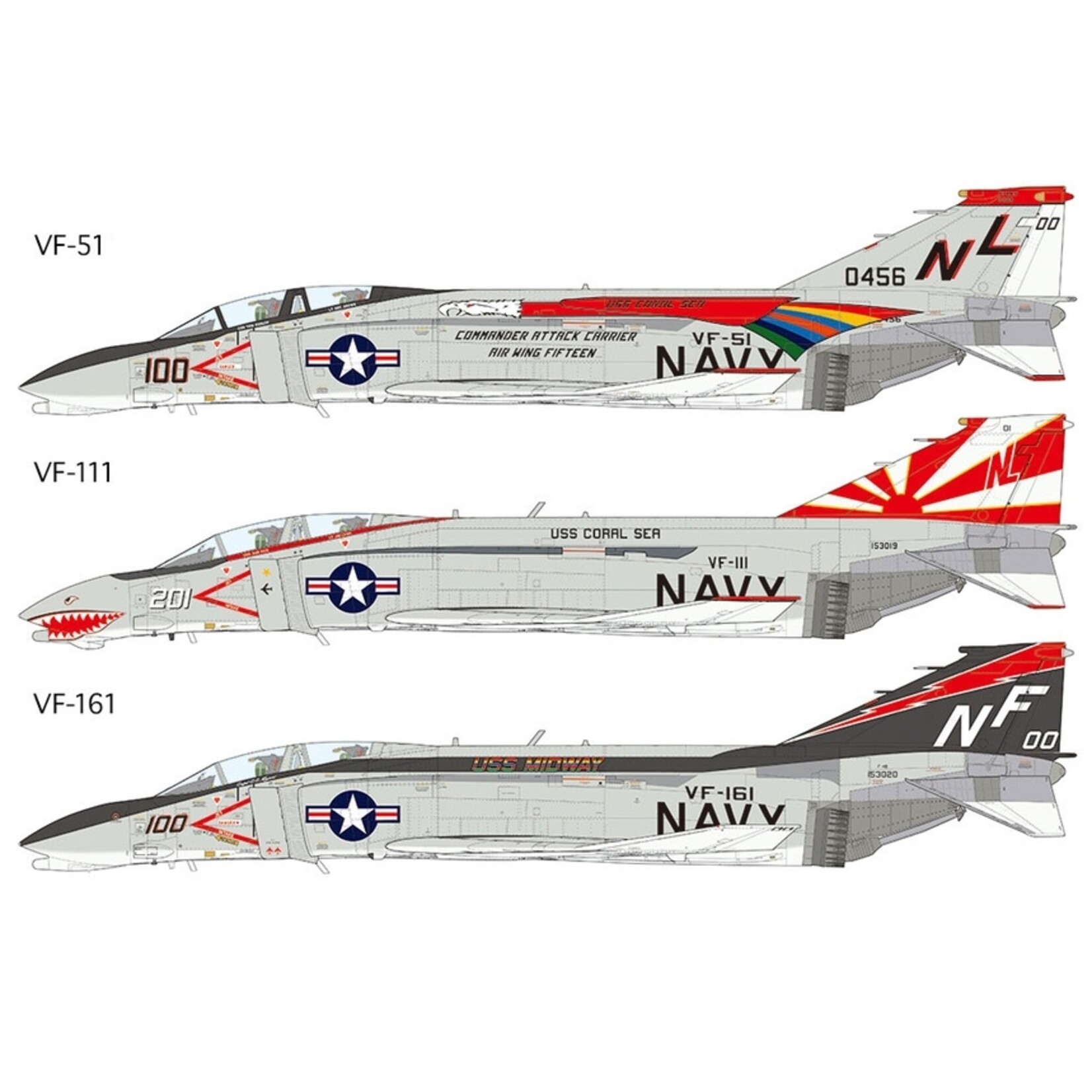 Tamiya 61121 - 1/48 McDonnell Douglas F-4B Phantom II