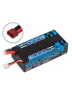 Associated ASC758 - WolfPack LiPo 3000mAh 30C 7.4V Shorty, with T-plug