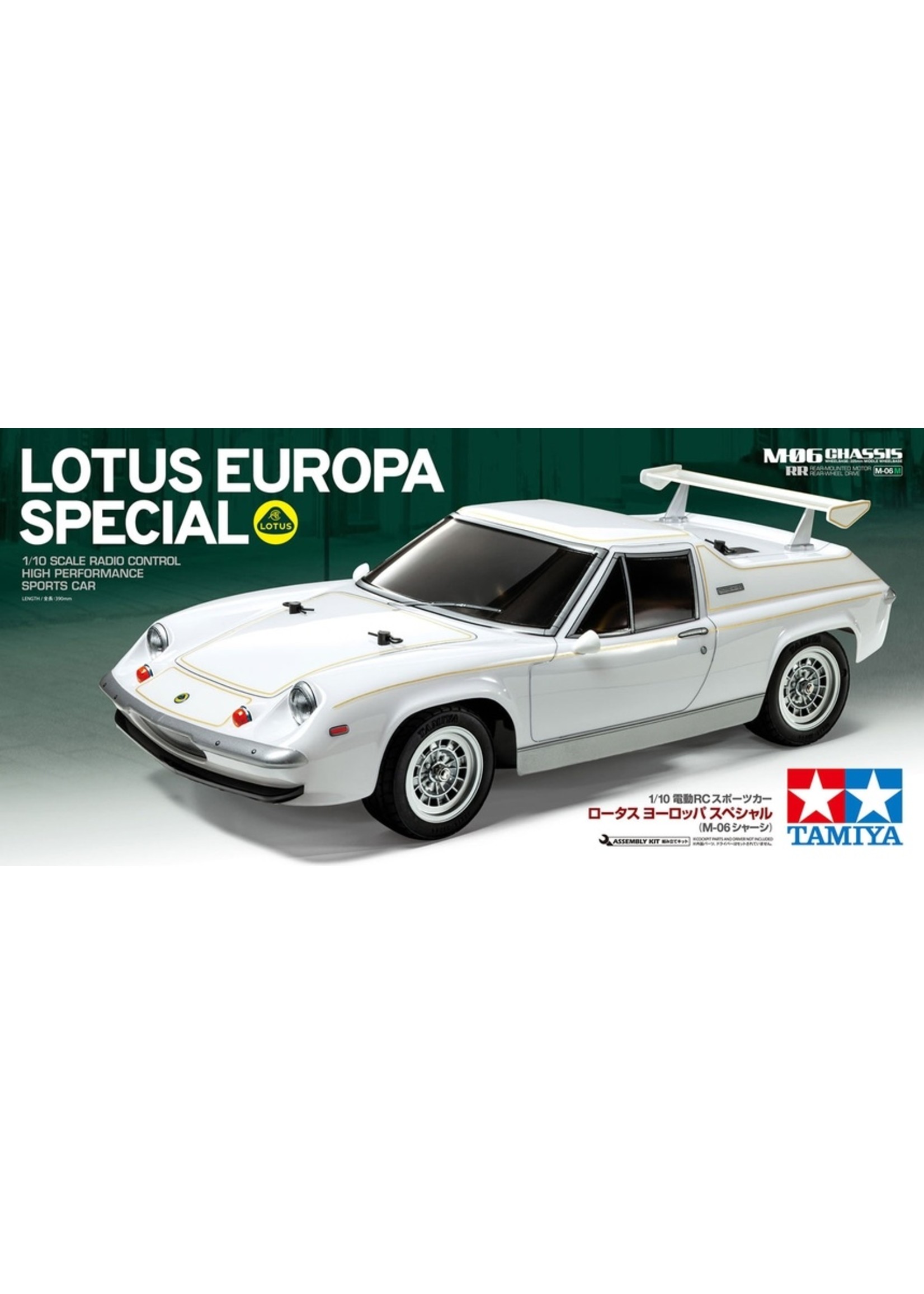 Tamiya 1/10 Lotus Europa Special - M-06 Chassis Kit