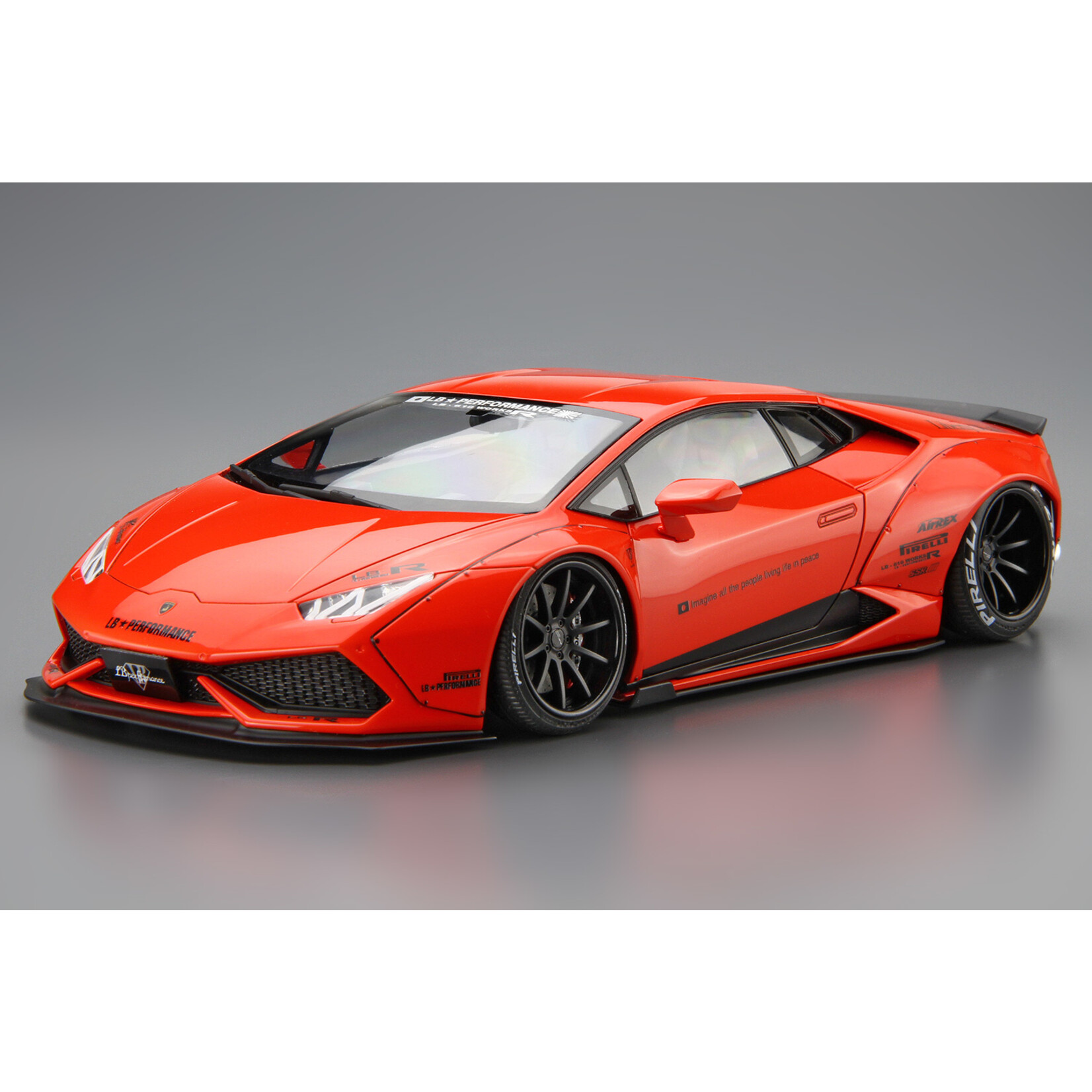 Aoshima 1/24 Liberty Walk LB-Works Lamborghini Huracan Ver. 1