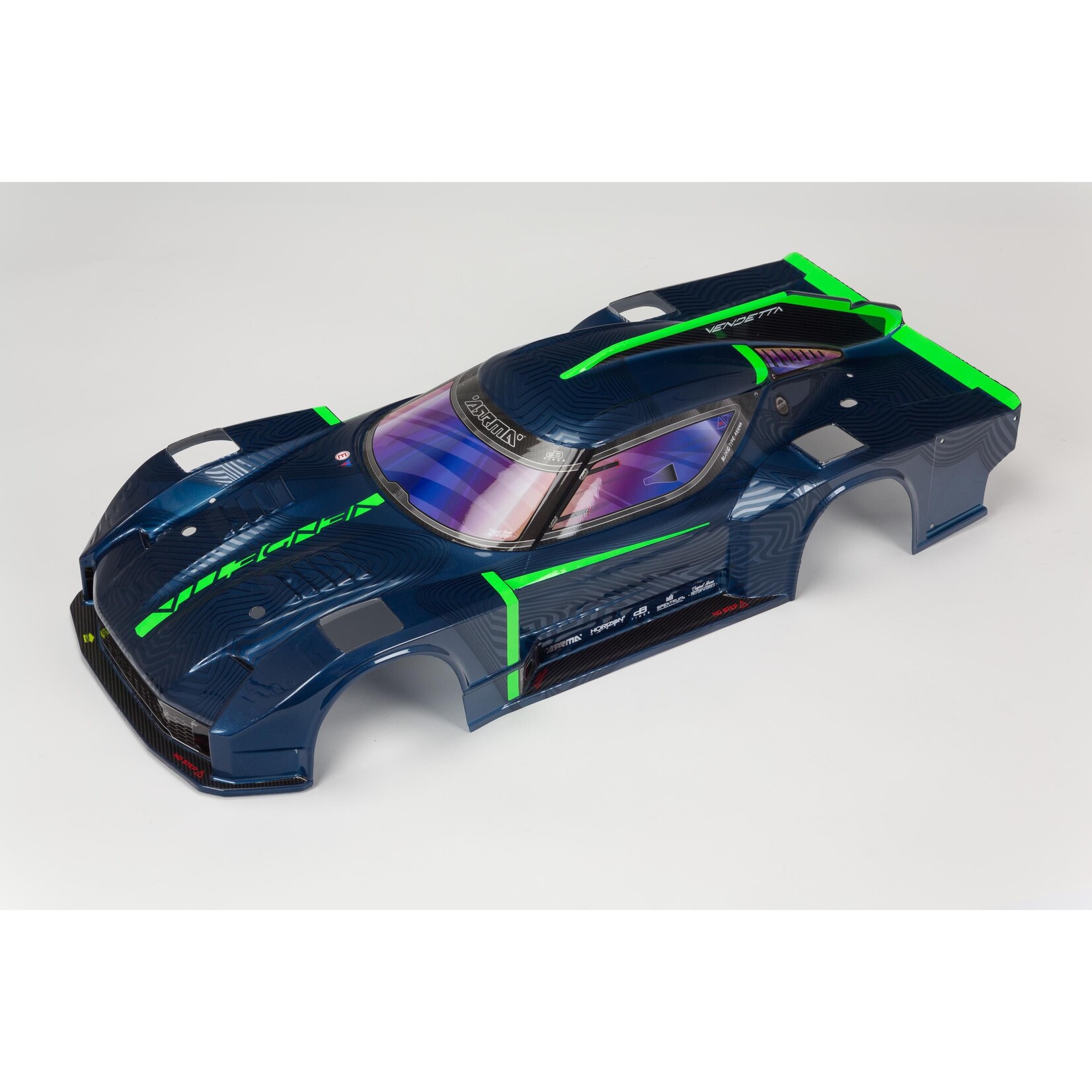 Arrma ARA414006 - VENDETTA 4X4 BLX Finished Body - Blue