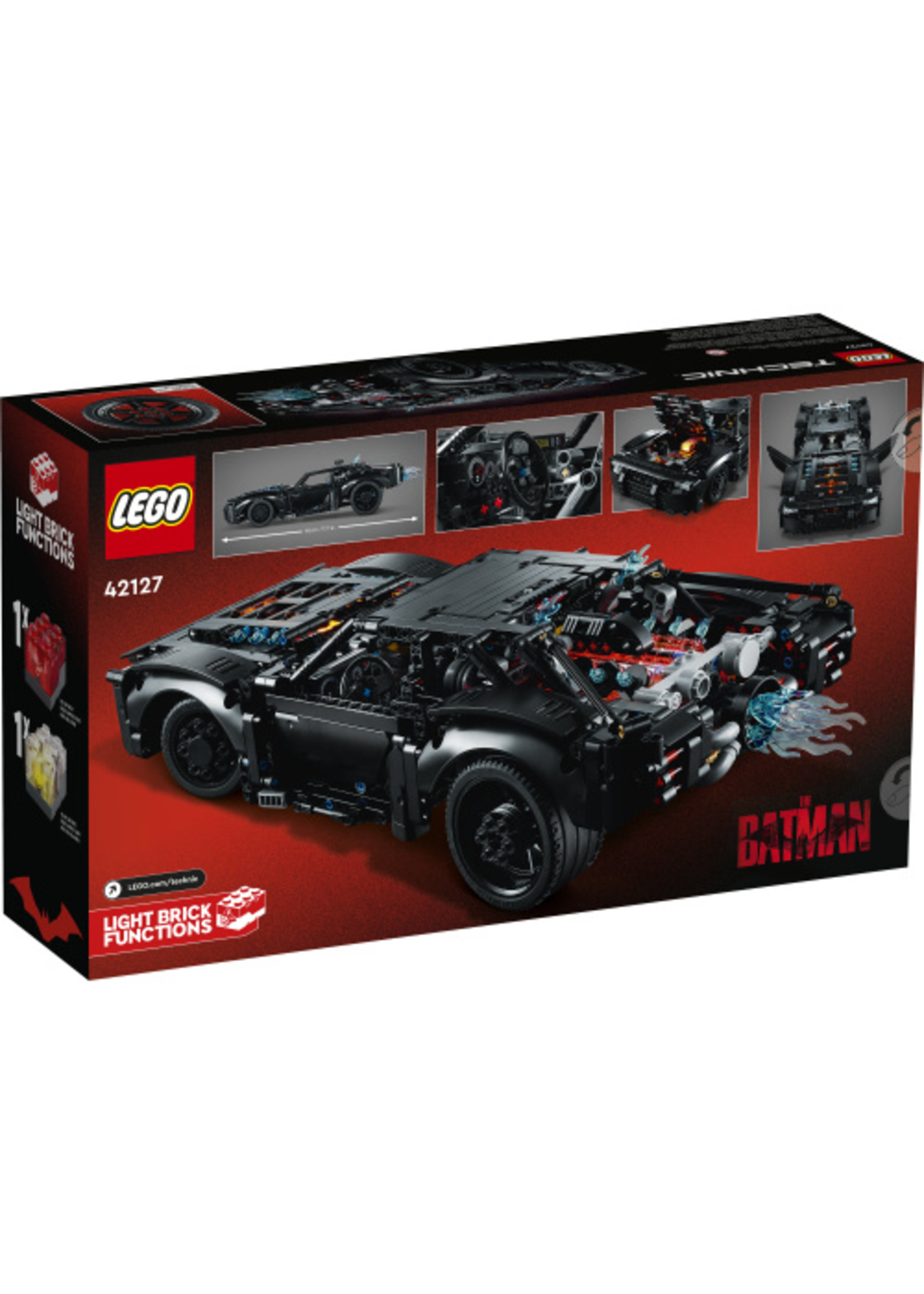 Lego Technic 42127 - The Batman: Batmobile - Hub Hobby