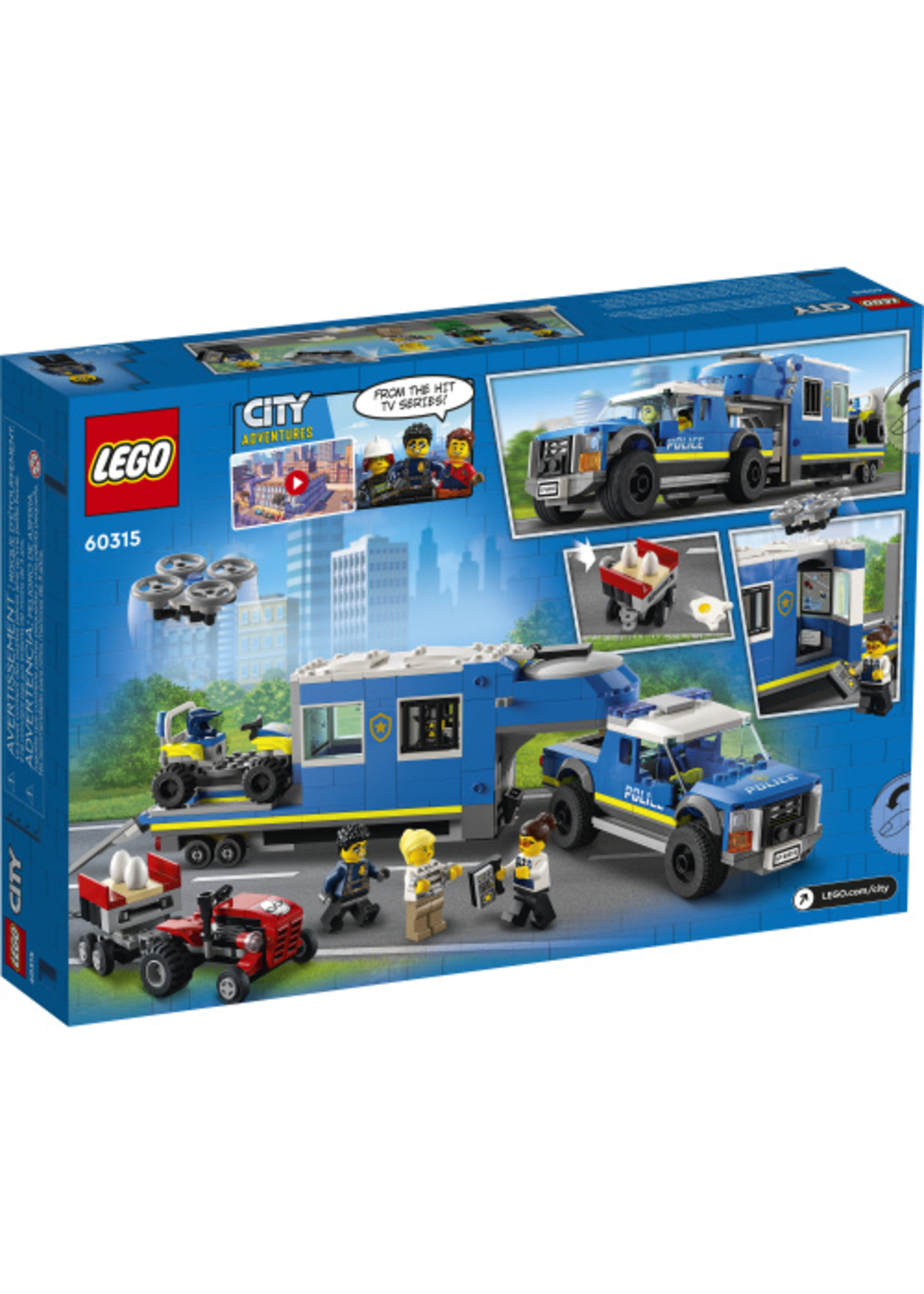 LEGO 60315 - Police Mobile Command Truck