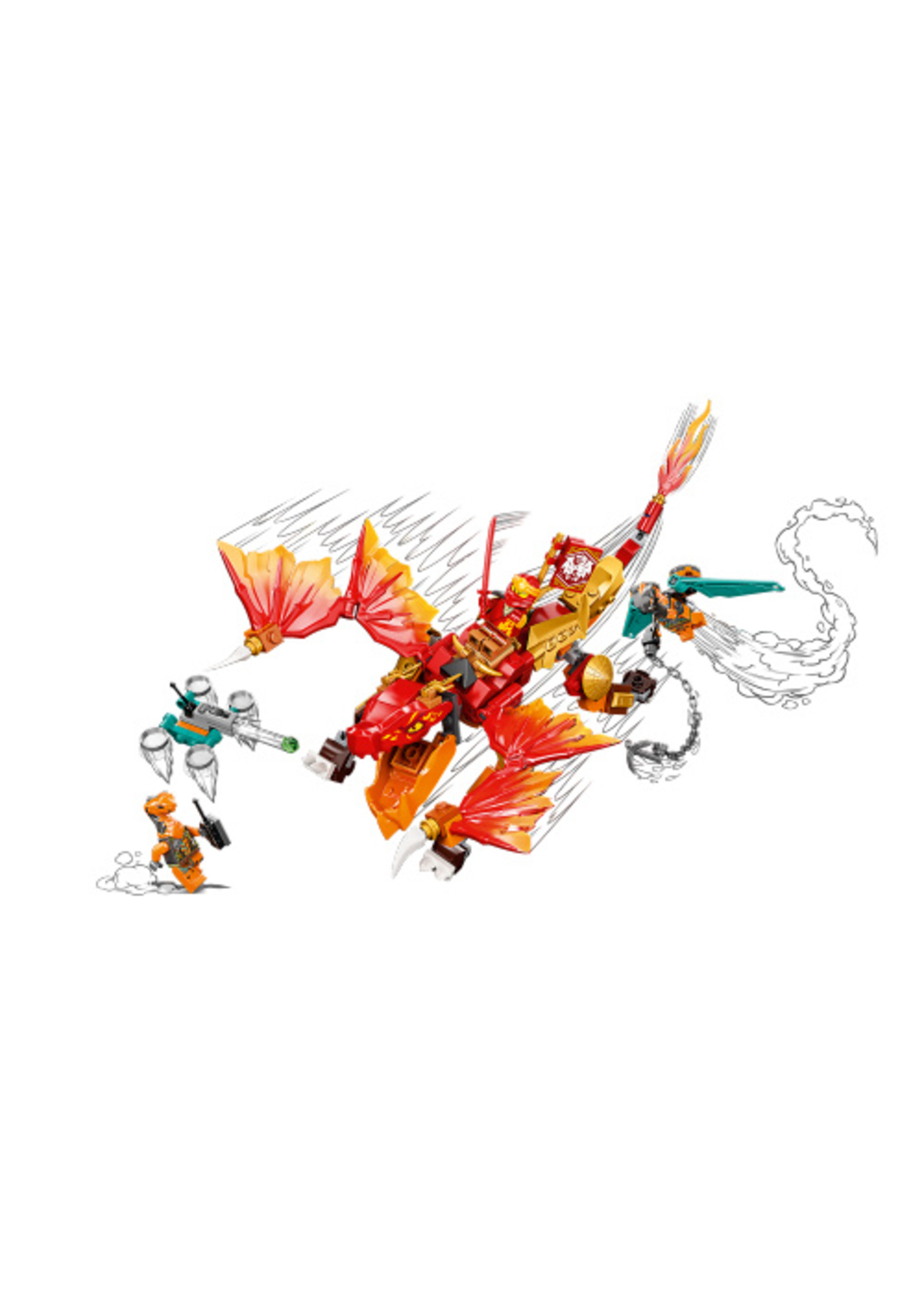 LEGO 71762 - Kai's Fire Dragon