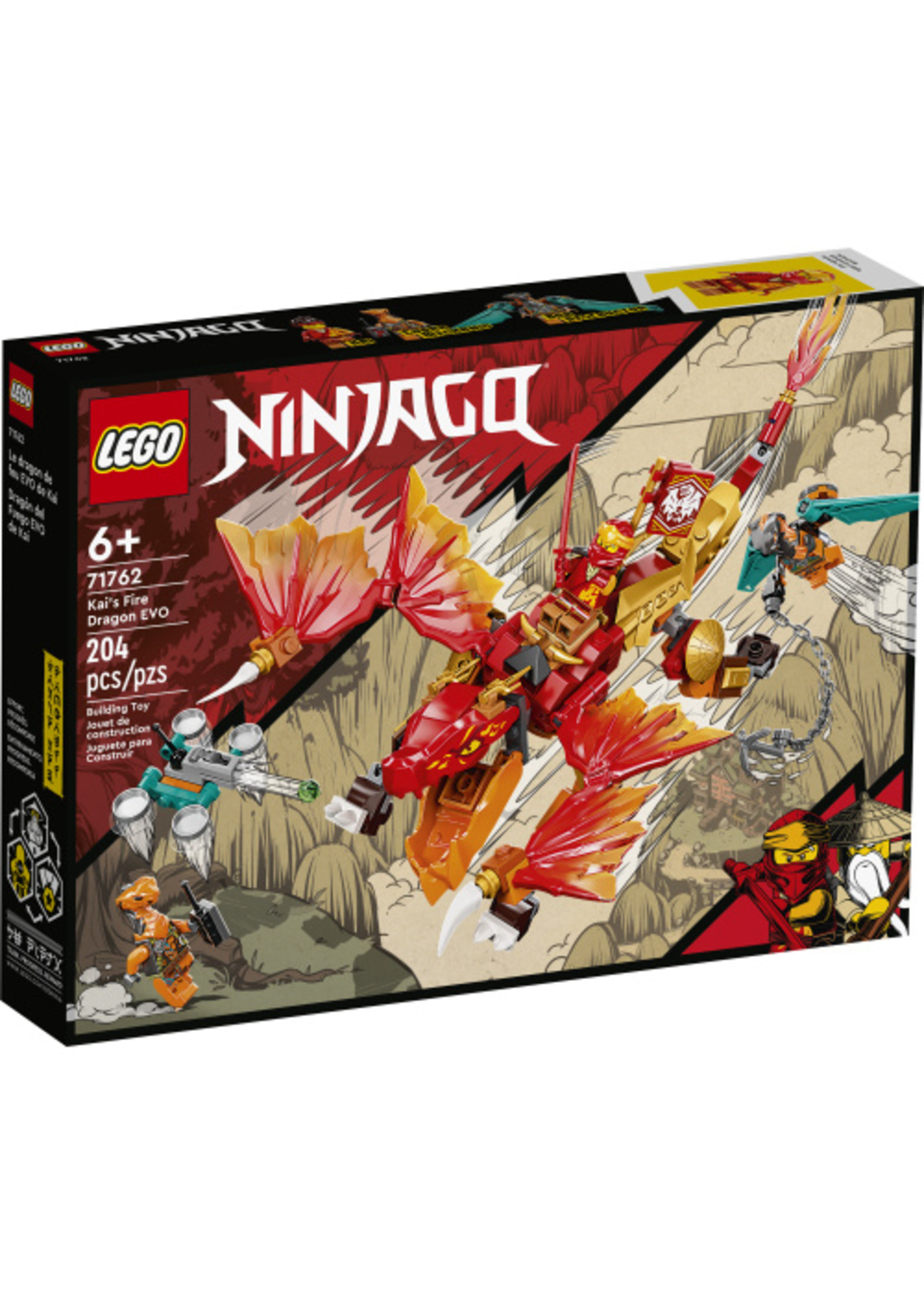 LEGO 71762 - Kai's Fire Dragon