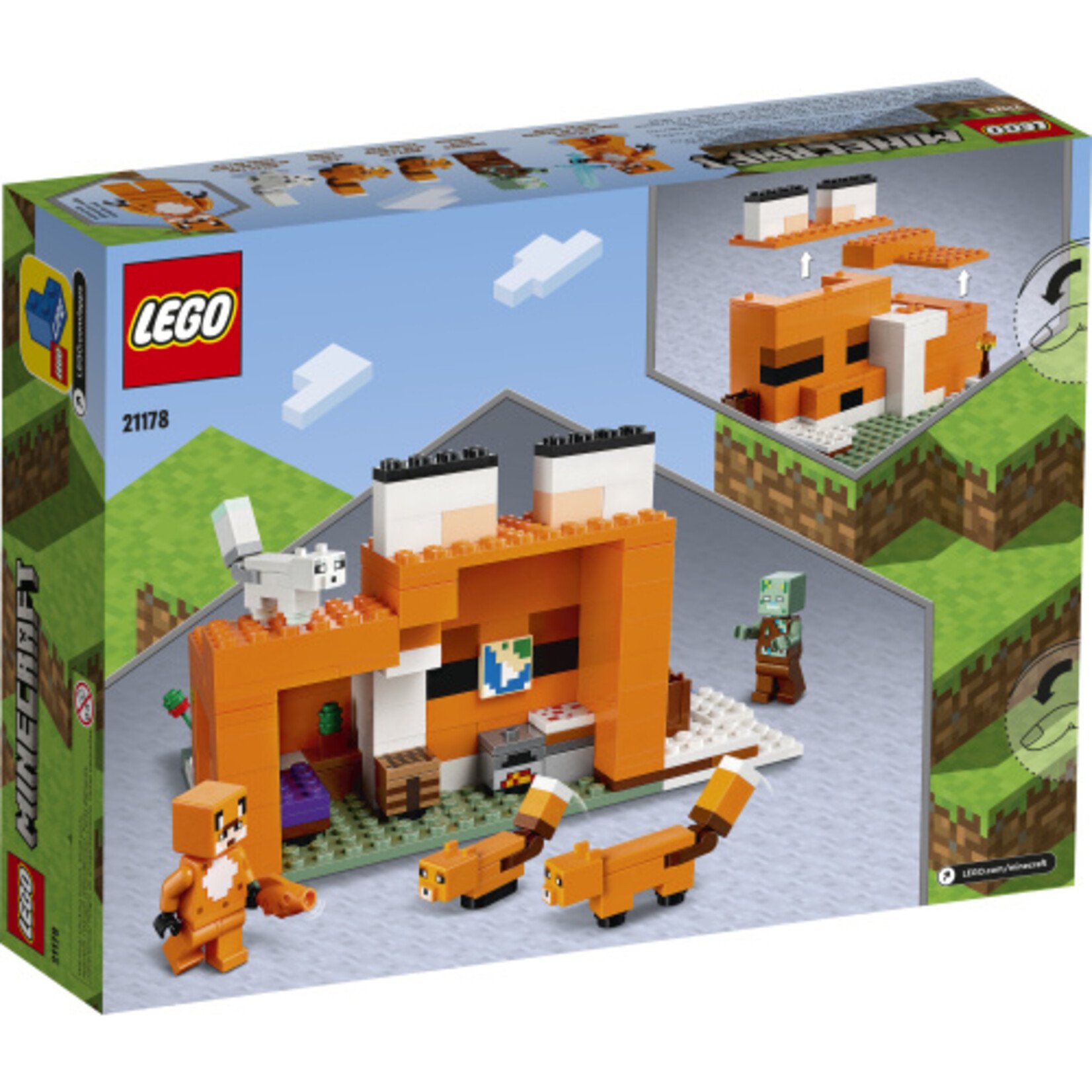 LEGO® Minecraft 21178 - The Fox Lodge