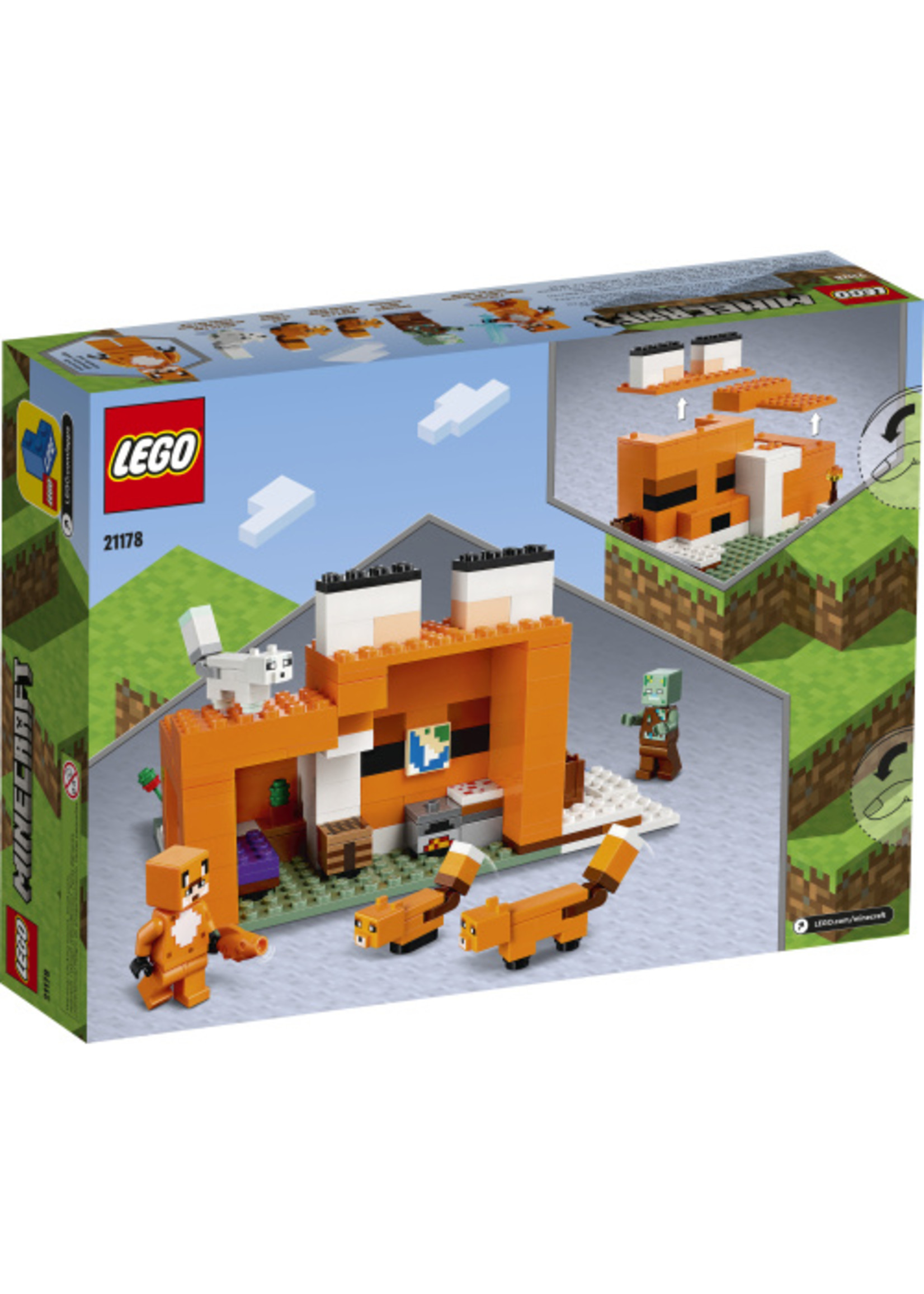 LEGO Minecraft 21178 - The Fox Lodge - Hub Hobby