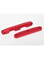 Traxxas 6823R - Bulkhead Tie Bars - Red