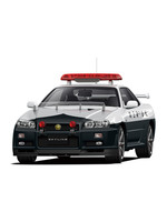 Aoshima 06280 - 1/24 Nissan BNR34 Skyline GT-R Patrol Car 99