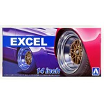 Aoshima 05471 - 1/24 EXCEL 14" T&W Set (4)