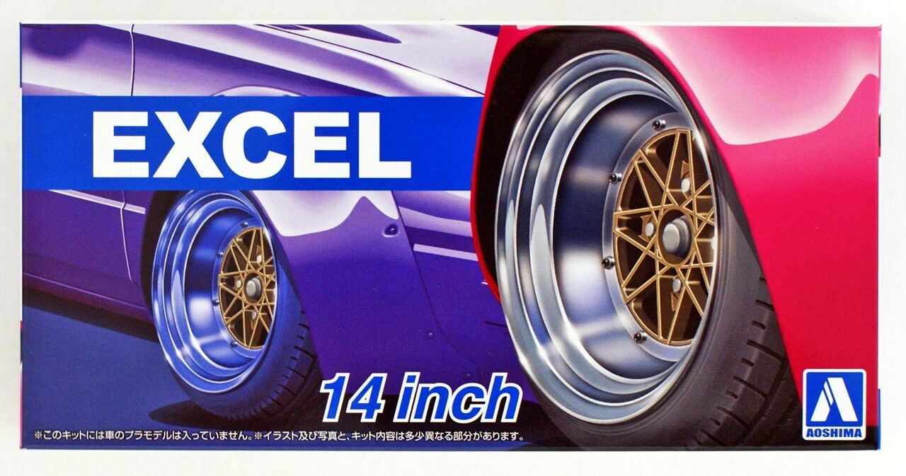05471 - 1/24 EXCEL 14" T&W Set (4)