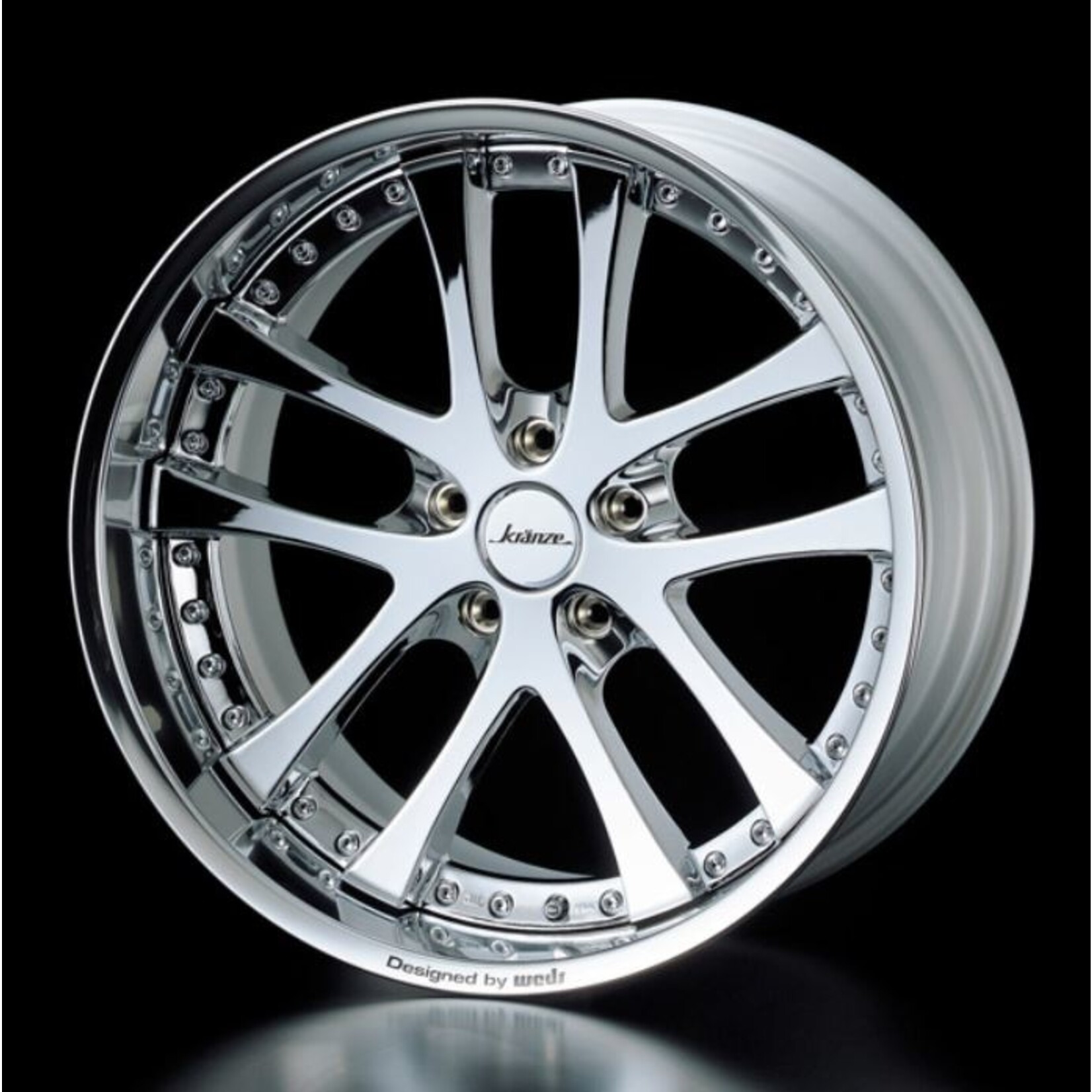 Aoshima 05529 - 1/24 Kranze LXZ 19" Tire & Wheel Set