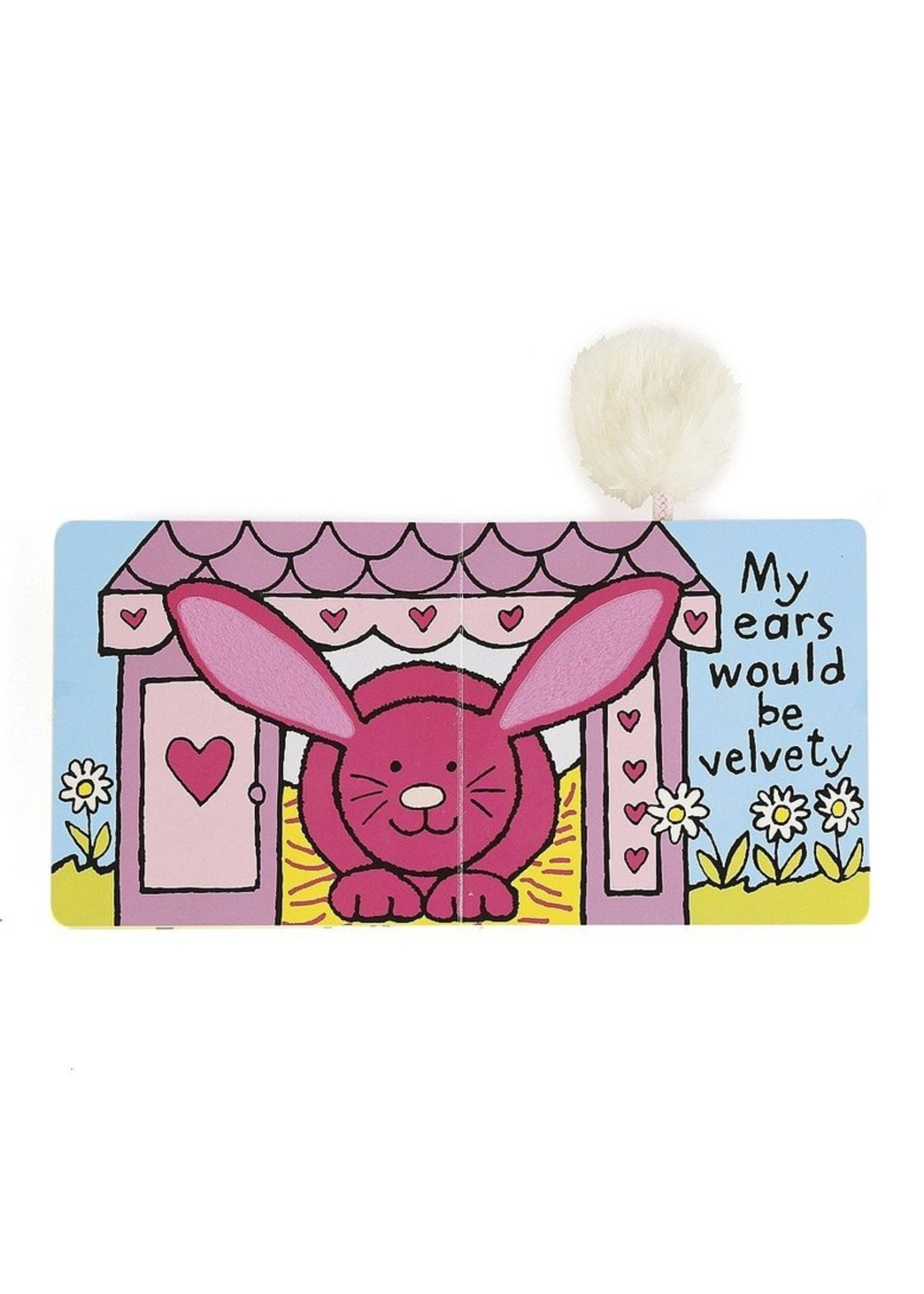 Jellycat If I Were a Rabbit Book (Tulip Pink)