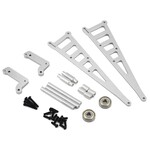 ST Racing Concepts SPTSTC71071S - CNC Machined Aluminum Wheelie Bar Kit for DR10 - Silver