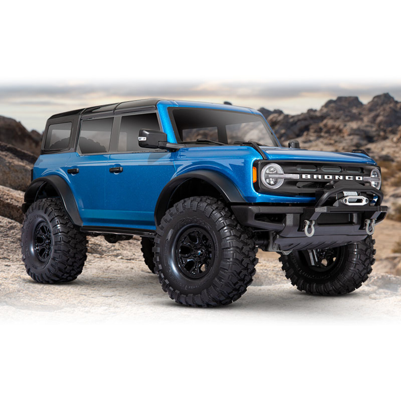 Traxxas 1/10 TRX-4 2021 Bronco Scale and Trail Crawler RTR - Velocity Blue