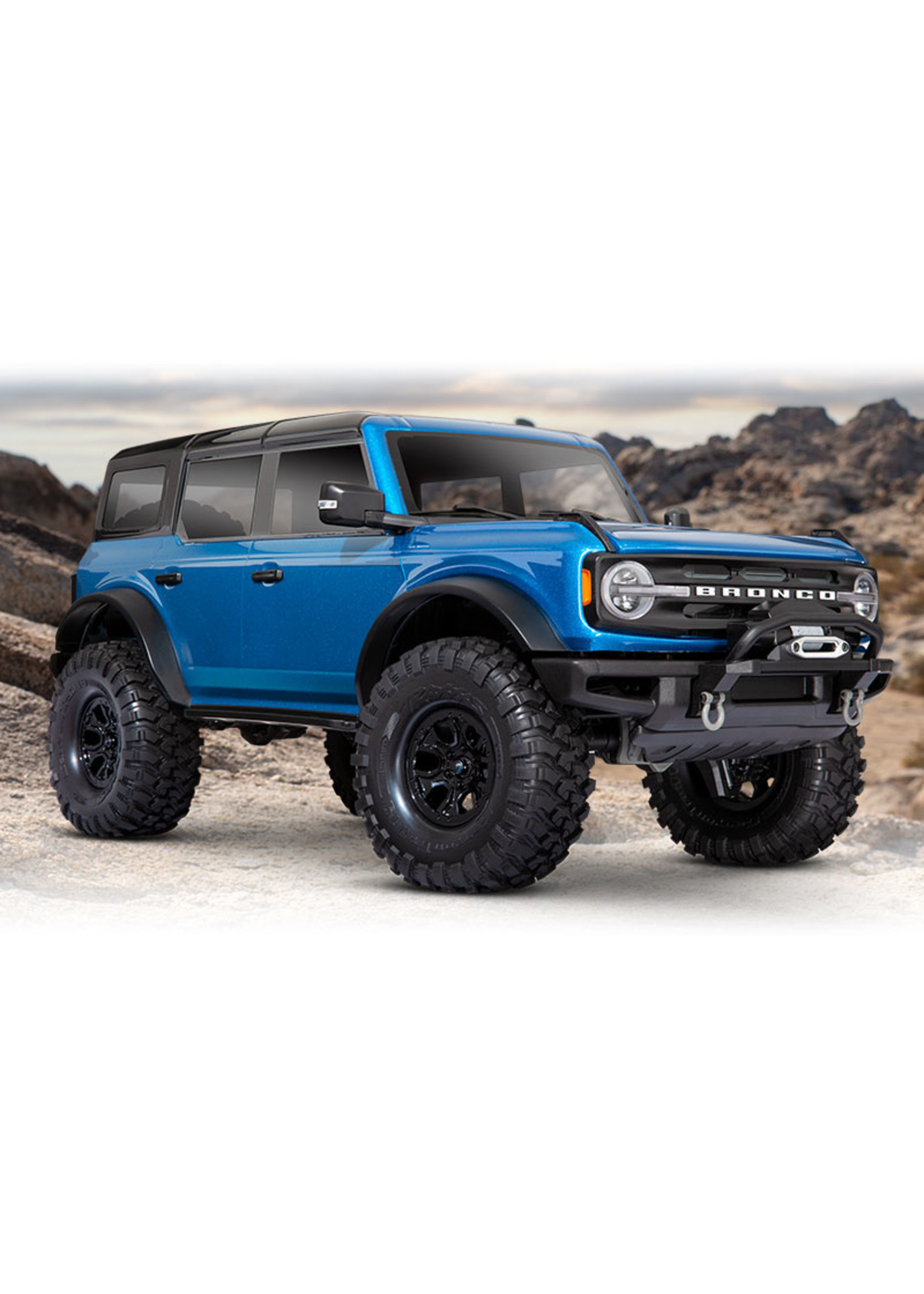 Traxxas 1/10 TRX-4 2021 Bronco Scale and Trail Crawler RTR - Velocity Blue