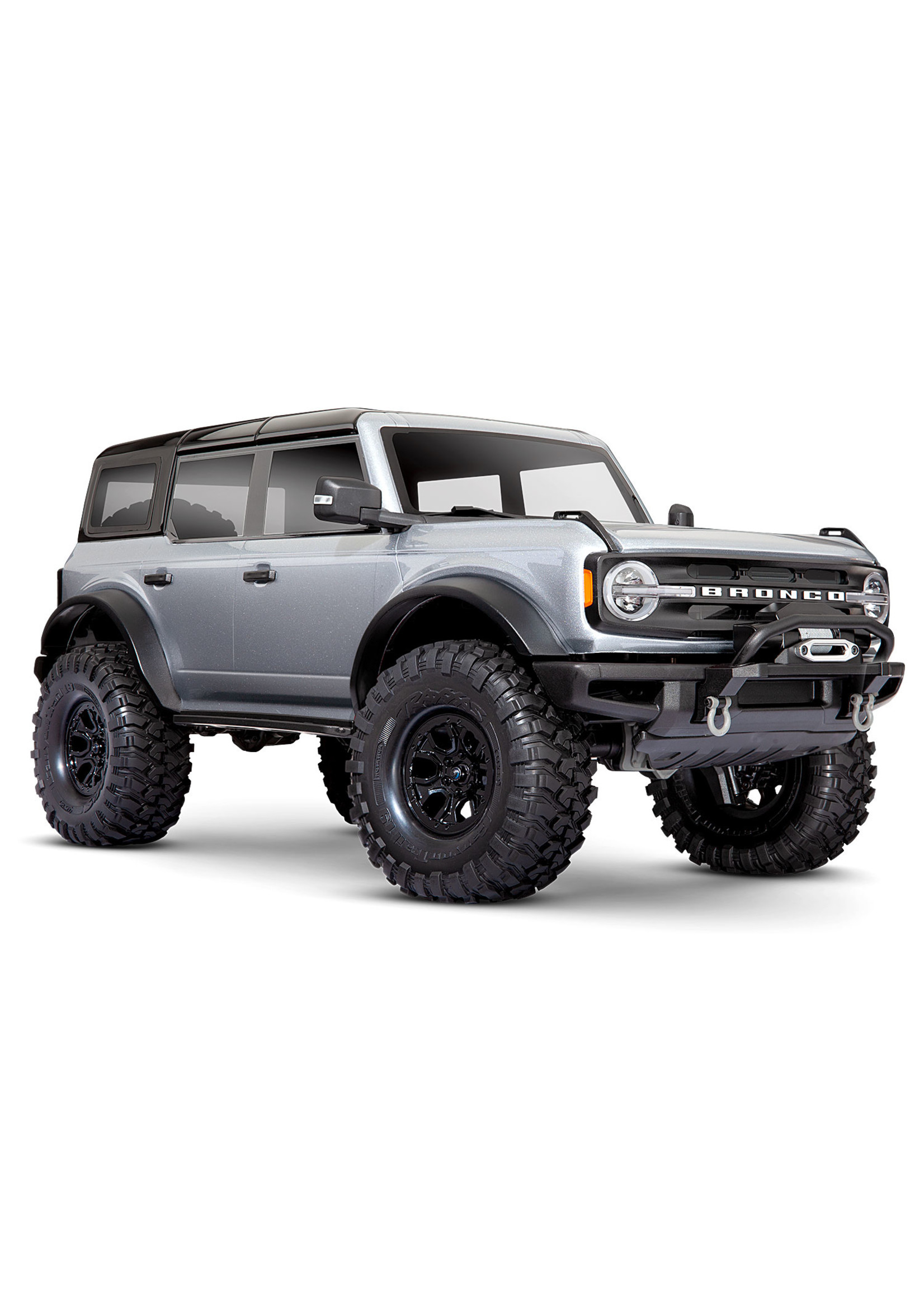 Traxxas 1/10 TRX-4 2021 Bronco Scale and Trail Crawler RTR - Iconic Silver