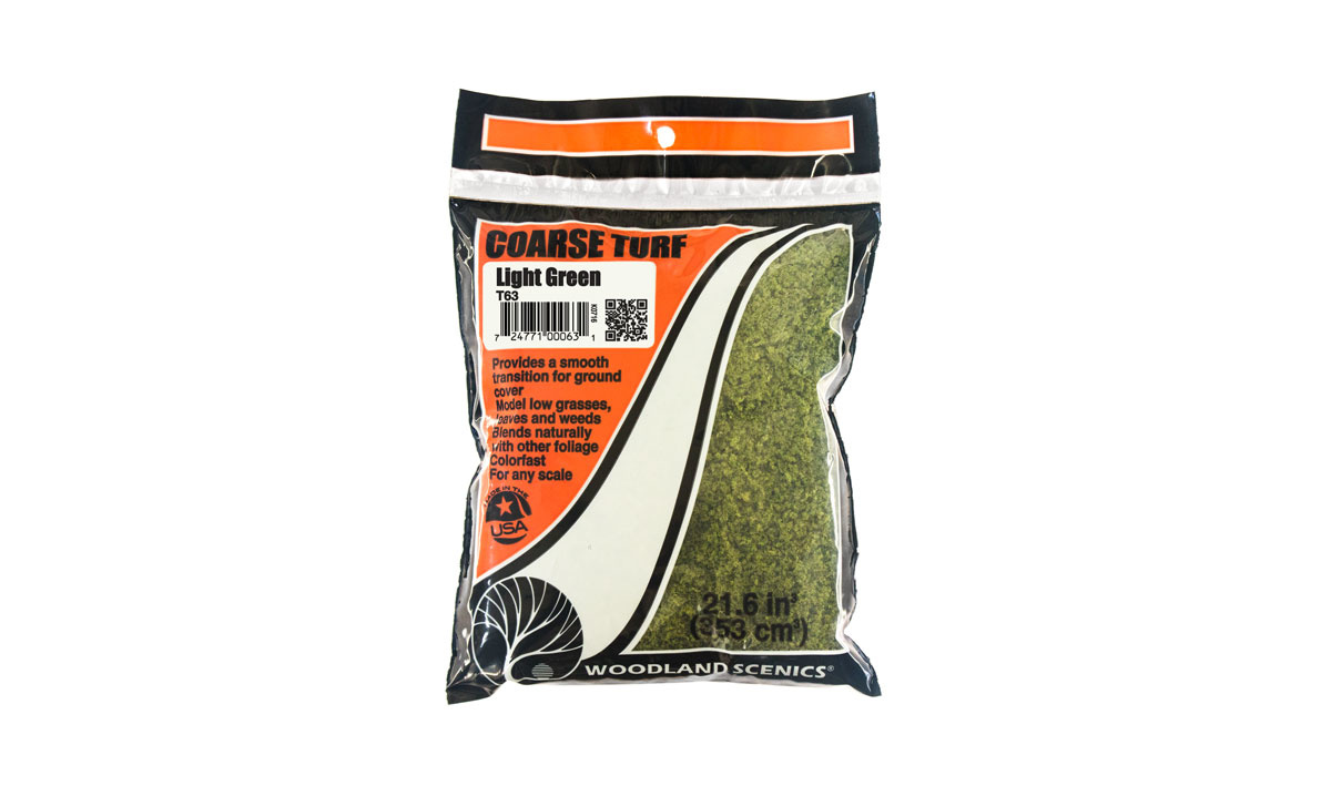 63 Light Green Coarse Turf